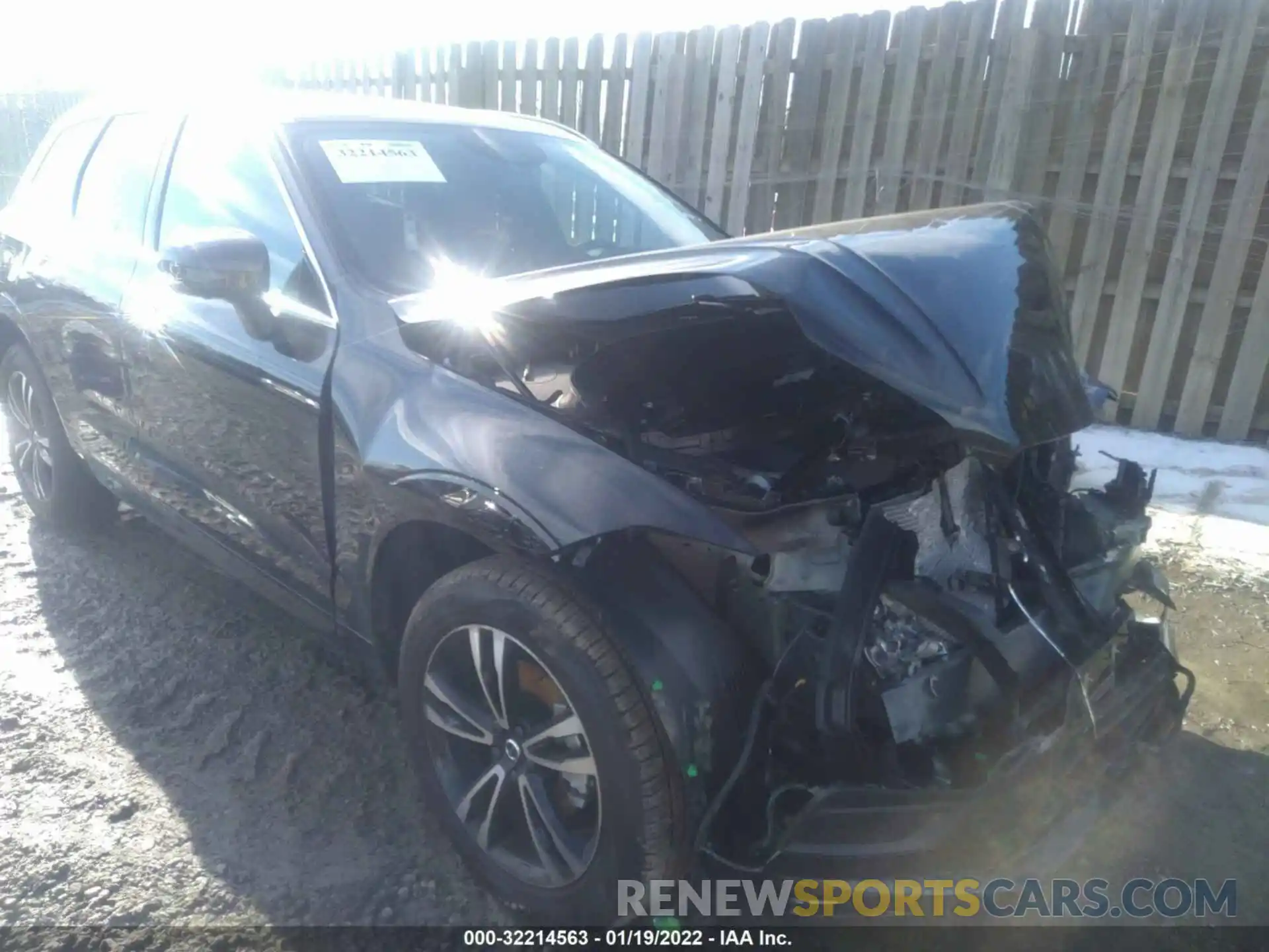 1 Photograph of a damaged car YV4102RK9M1877264 VOLVO XC60 2021