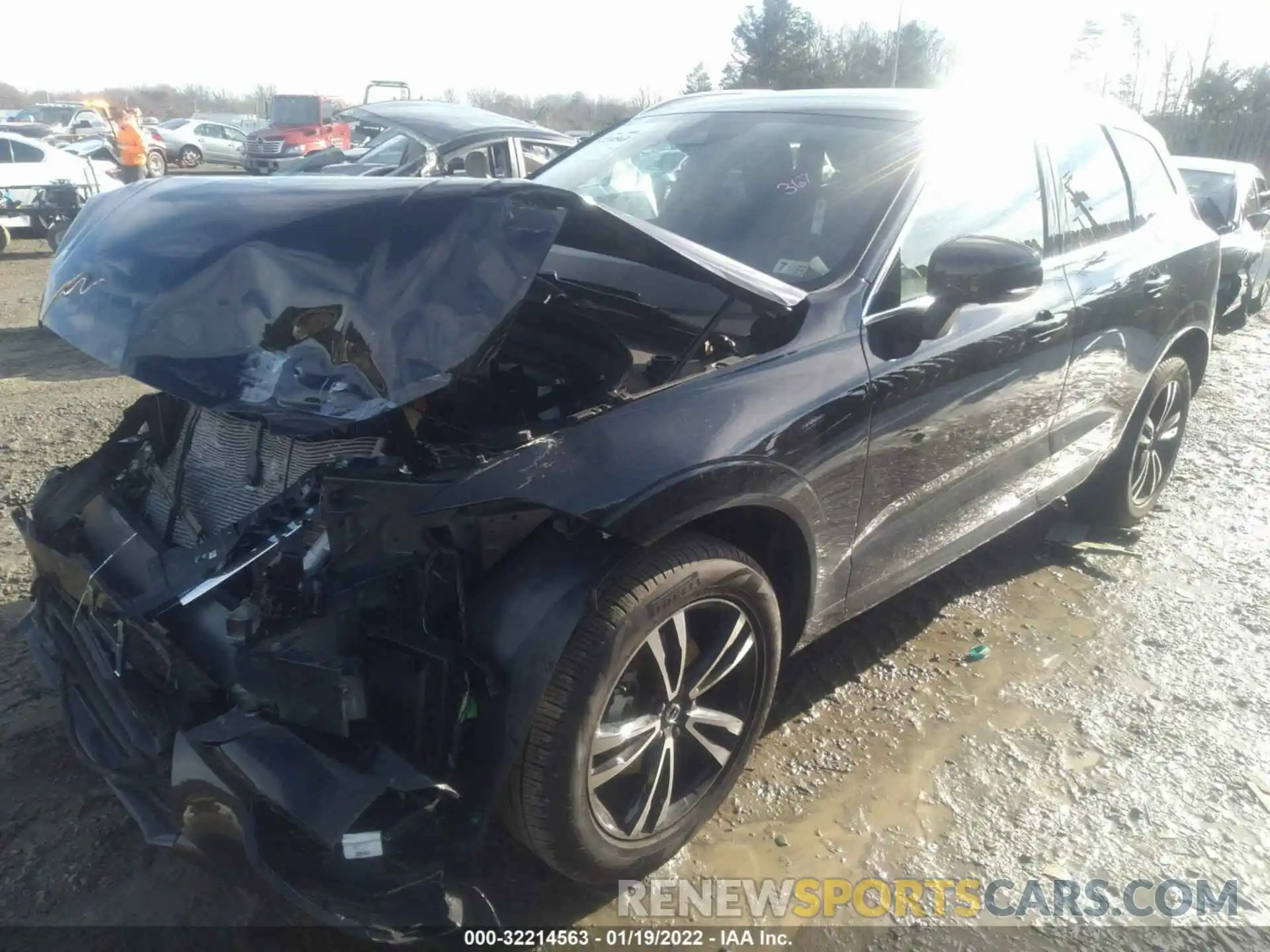 2 Photograph of a damaged car YV4102RK9M1877264 VOLVO XC60 2021