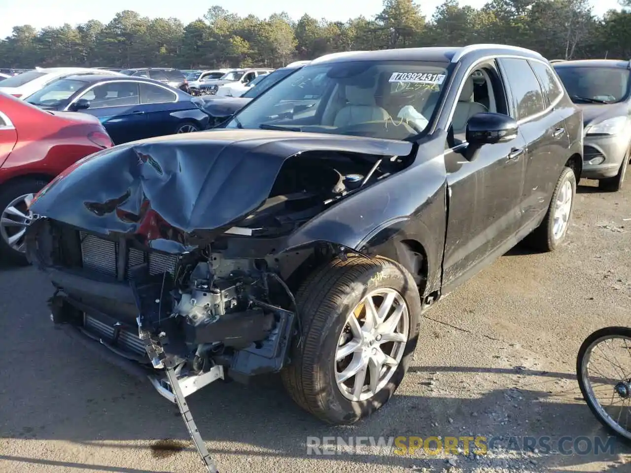 2 Photograph of a damaged car YV4102RKXM1732332 VOLVO XC60 2021