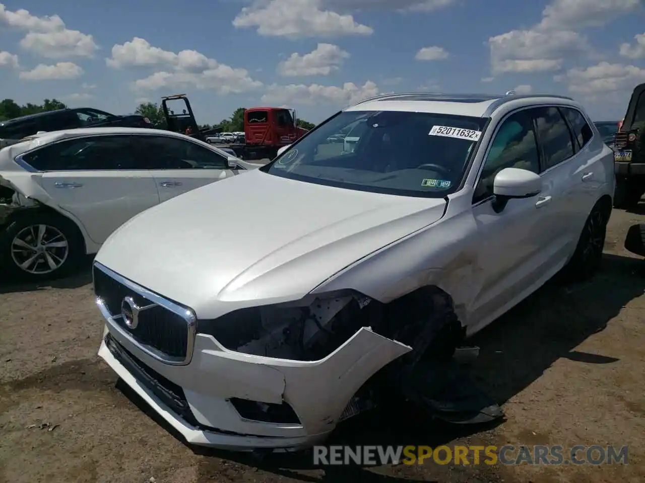 2 Photograph of a damaged car YV4102RKXM1869741 VOLVO XC60 2021