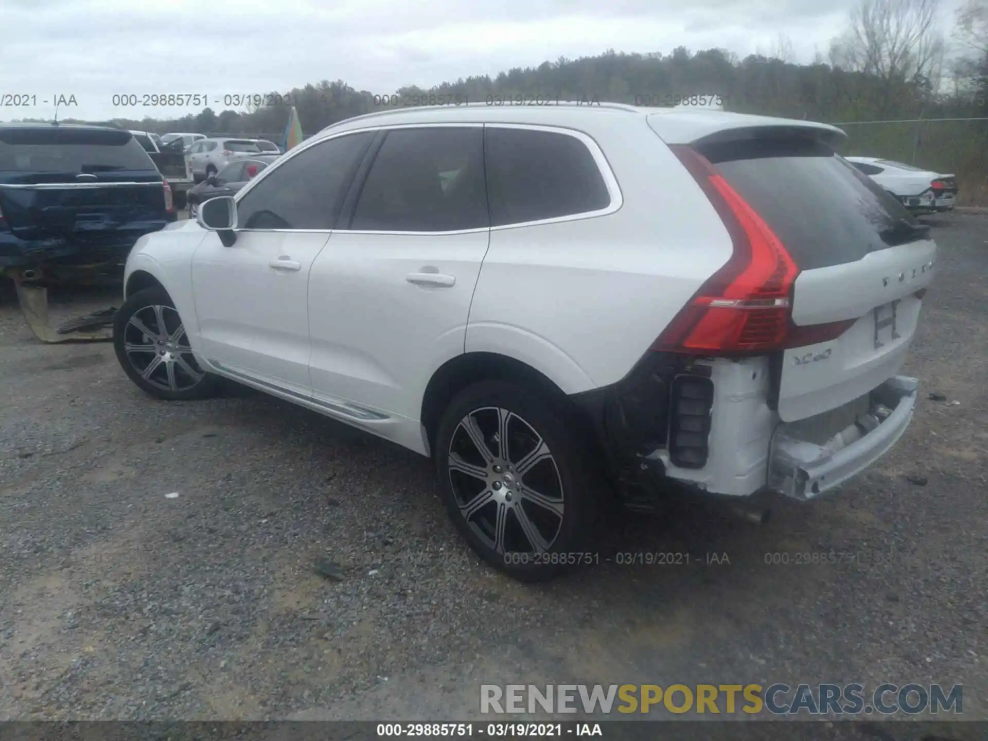 3 Photograph of a damaged car YV4102RL1M1684910 VOLVO XC60 2021