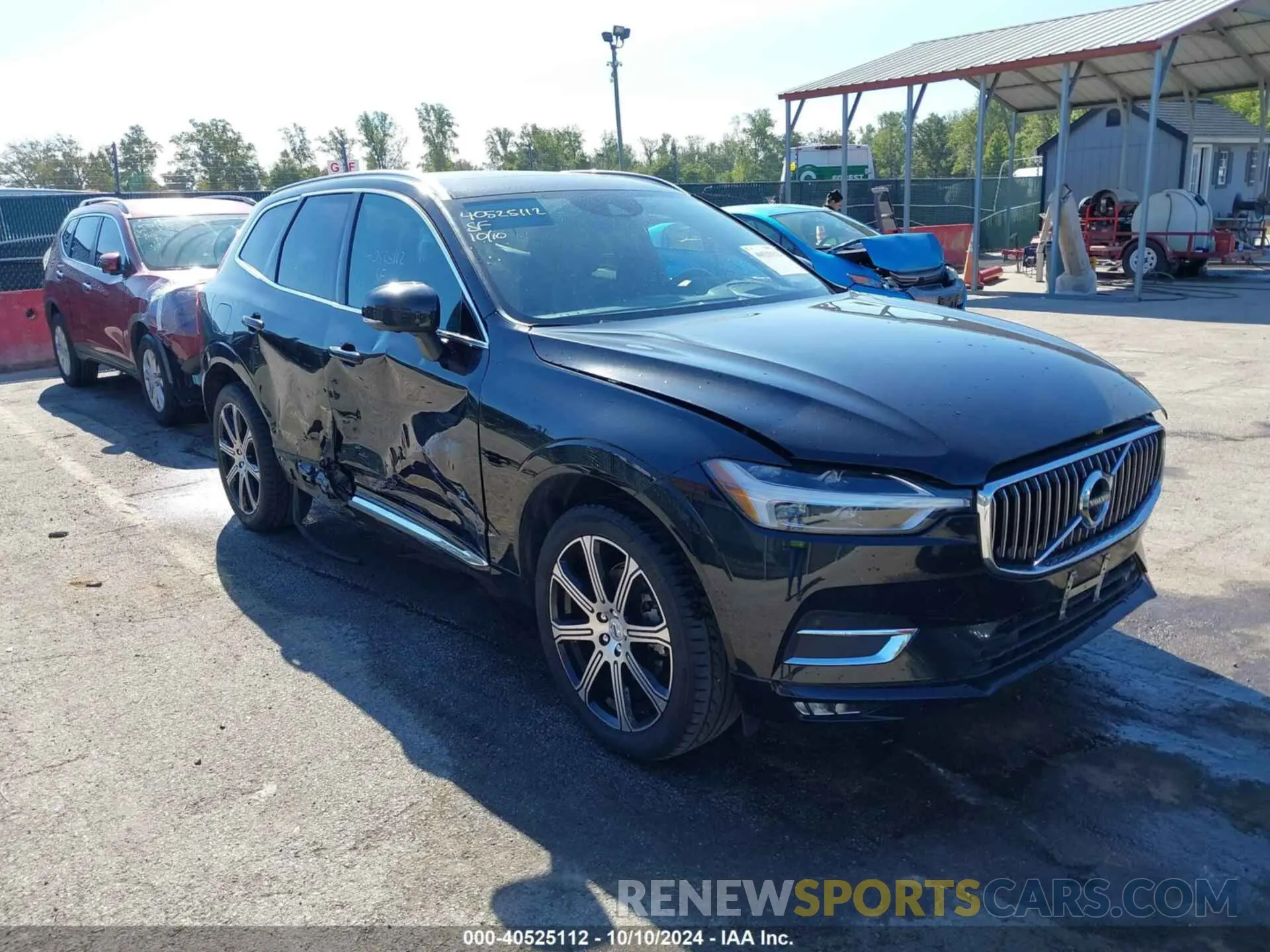 1 Photograph of a damaged car YV4102RL6M1749301 VOLVO XC60 2021