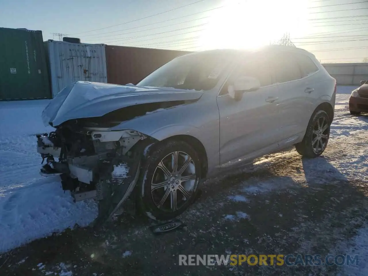 1 Photograph of a damaged car YV4102RL8M1701024 VOLVO XC60 2021