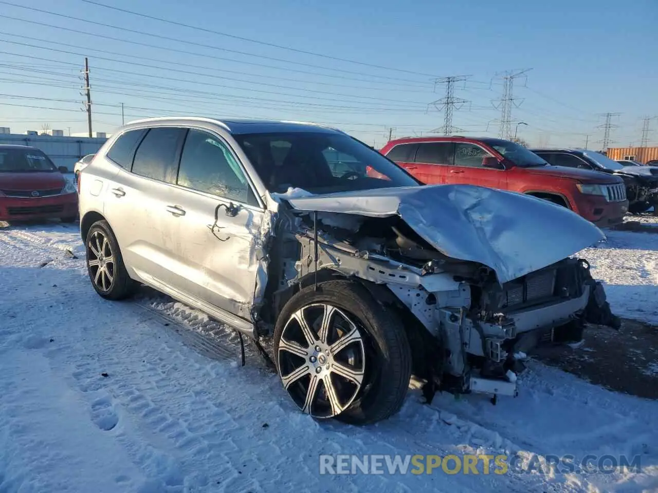 4 Photograph of a damaged car YV4102RL8M1701024 VOLVO XC60 2021
