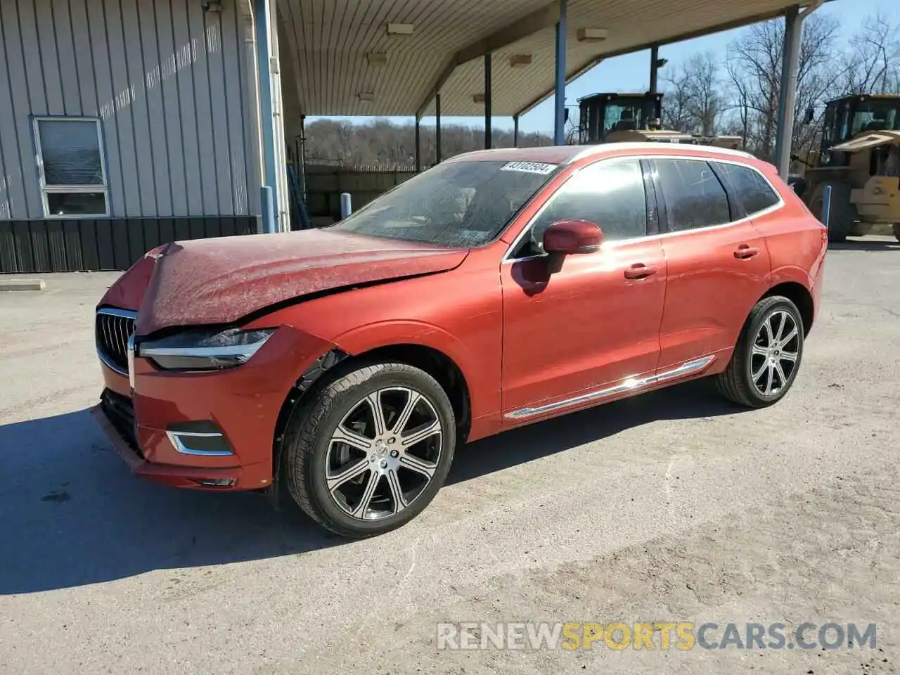 1 Photograph of a damaged car YV4102RL9M1845472 VOLVO XC60 2021