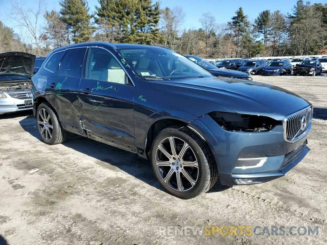 4 Photograph of a damaged car YV4102RLXM1701011 VOLVO XC60 2021