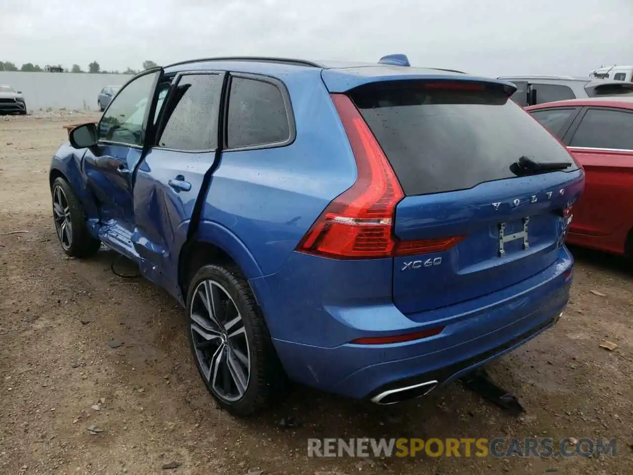 3 Photograph of a damaged car YV4102RM1M1821966 VOLVO XC60 2021