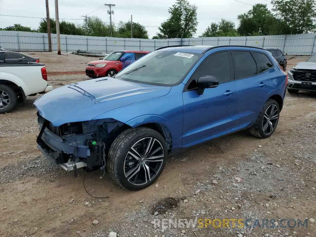 1 Photograph of a damaged car YV4102RM7M1881525 VOLVO XC60 2021