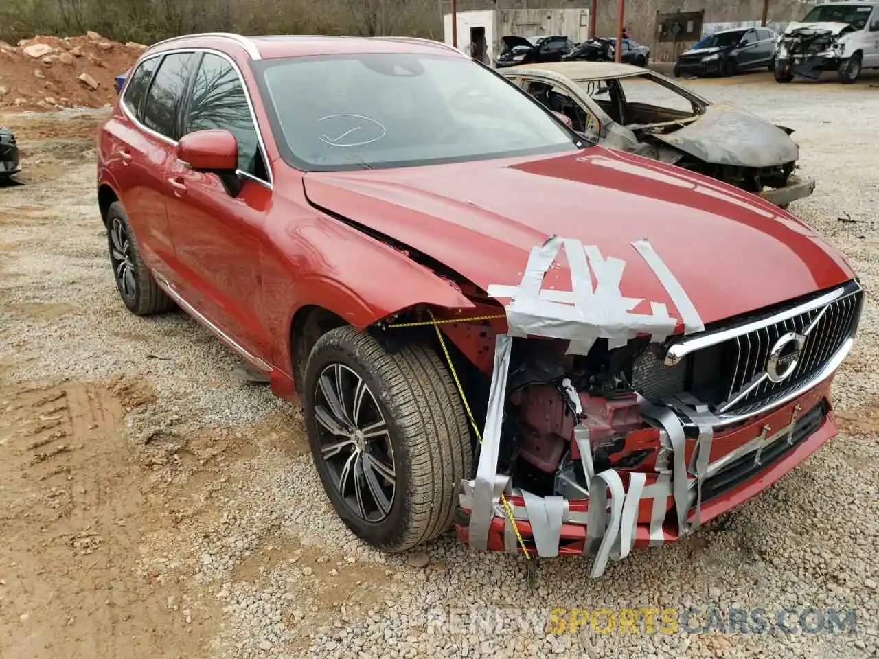 1 Photograph of a damaged car YV4A22RLXM1768556 VOLVO XC60 2021