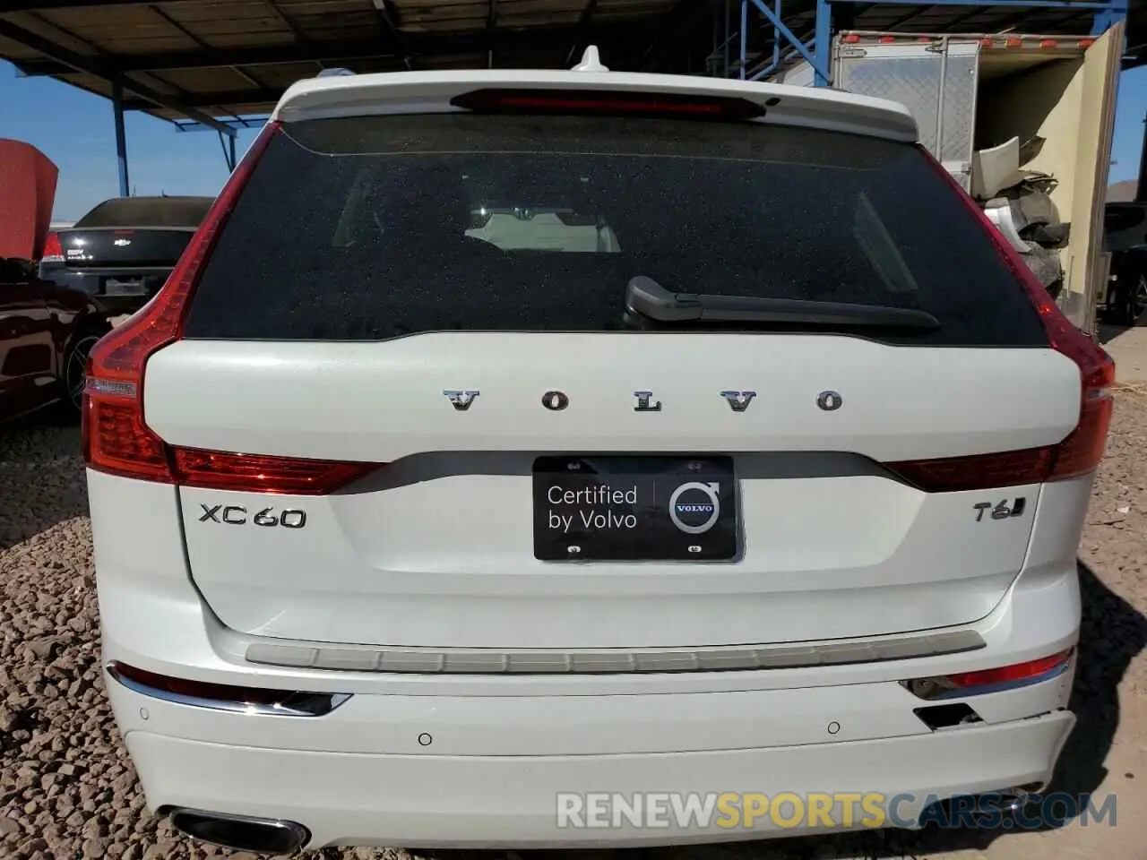 6 Photograph of a damaged car YV4A22RLXM1777192 VOLVO XC60 2021