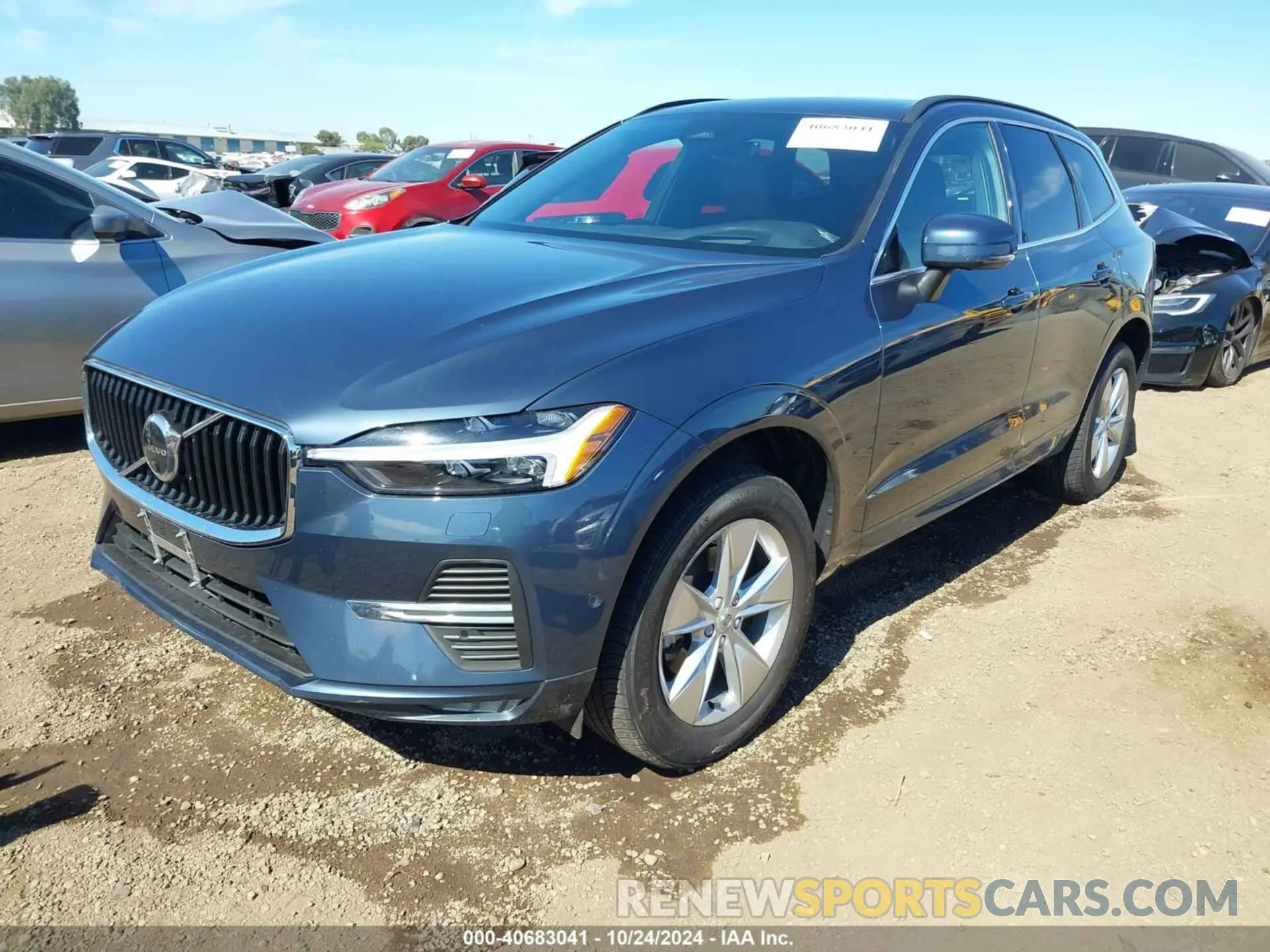 2 Photograph of a damaged car YV4L12DK8N1034249 VOLVO XC60 2022