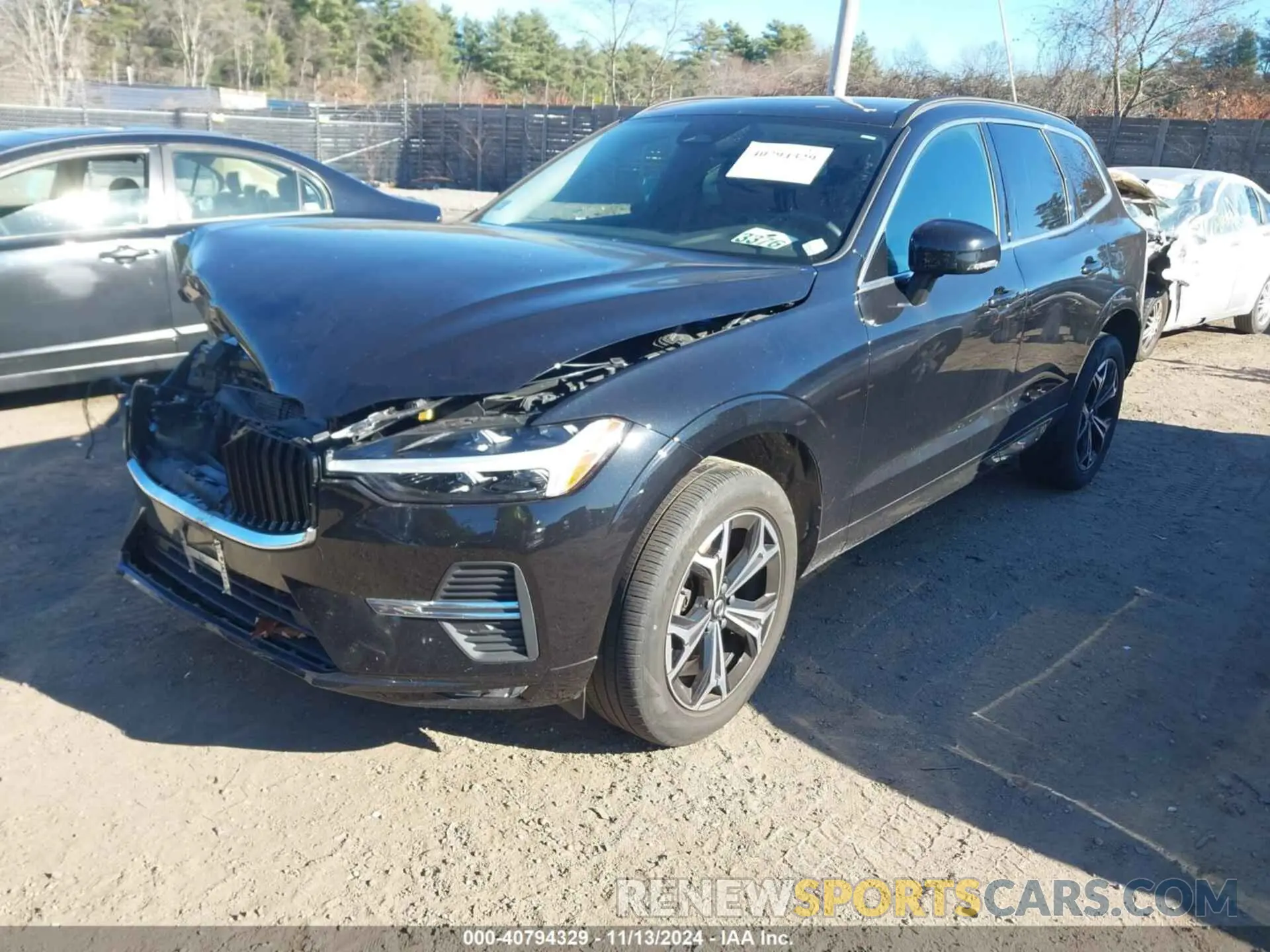 2 Photograph of a damaged car YV4L12RK2N1088980 VOLVO XC60 2022