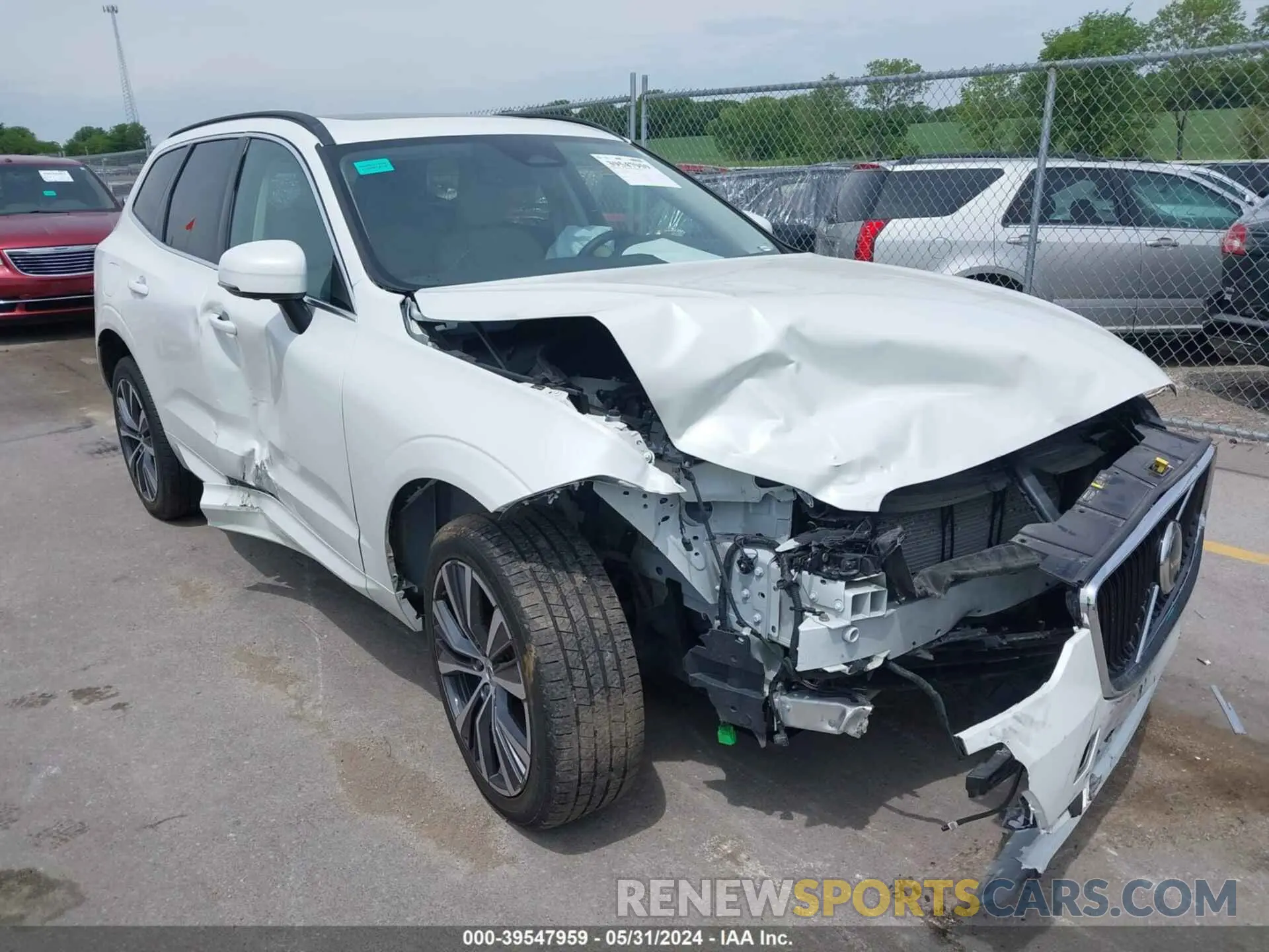 1 Photograph of a damaged car YV4L12RK2N1920804 VOLVO XC60 2022