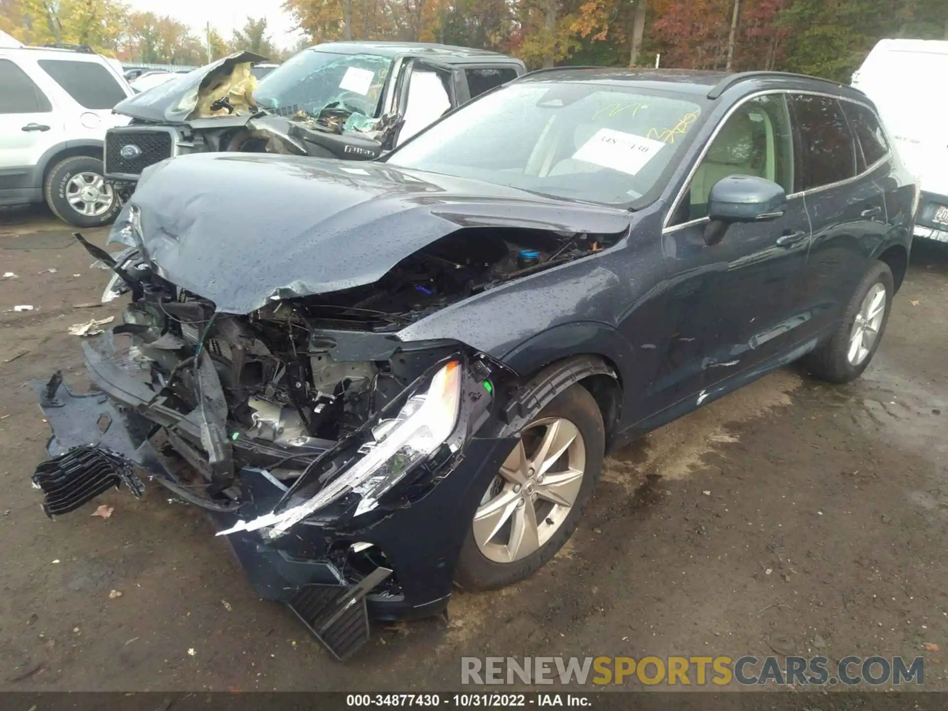 2 Photograph of a damaged car YV4L12RK4N1991938 VOLVO XC60 2022