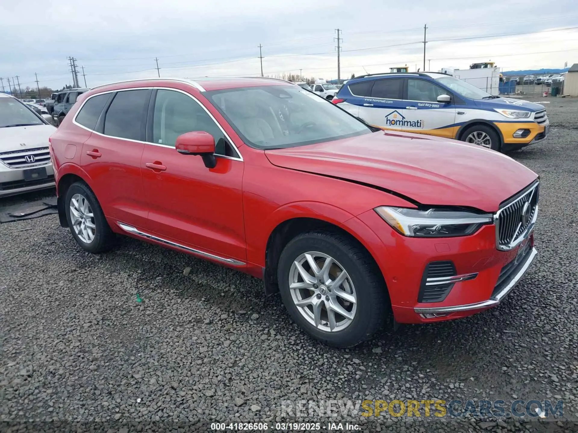 1 Photograph of a damaged car YV4L12RA7P1383373 VOLVO XC60 2023