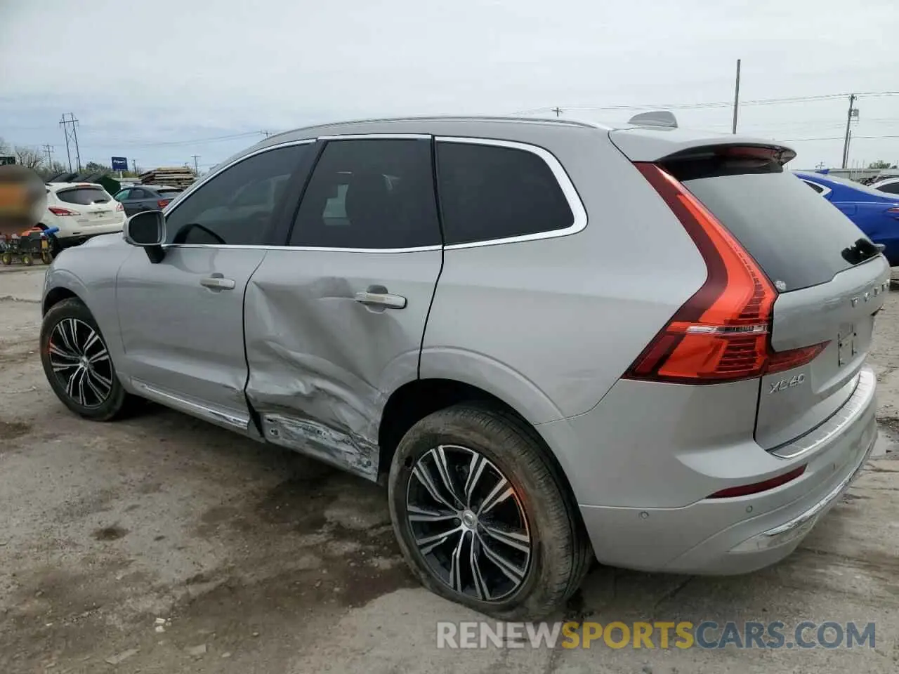 2 Photograph of a damaged car YV4L12RL3N1914969 VOLVO XC60 B5 IN 2022