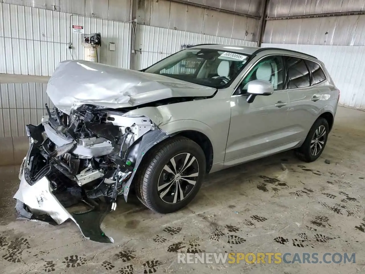 1 Photograph of a damaged car YV4L12RK3P1374713 VOLVO XC60 CORE 2023
