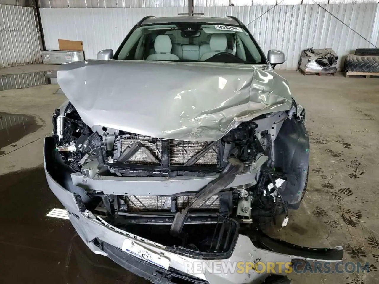 5 Photograph of a damaged car YV4L12RK3P1374713 VOLVO XC60 CORE 2023
