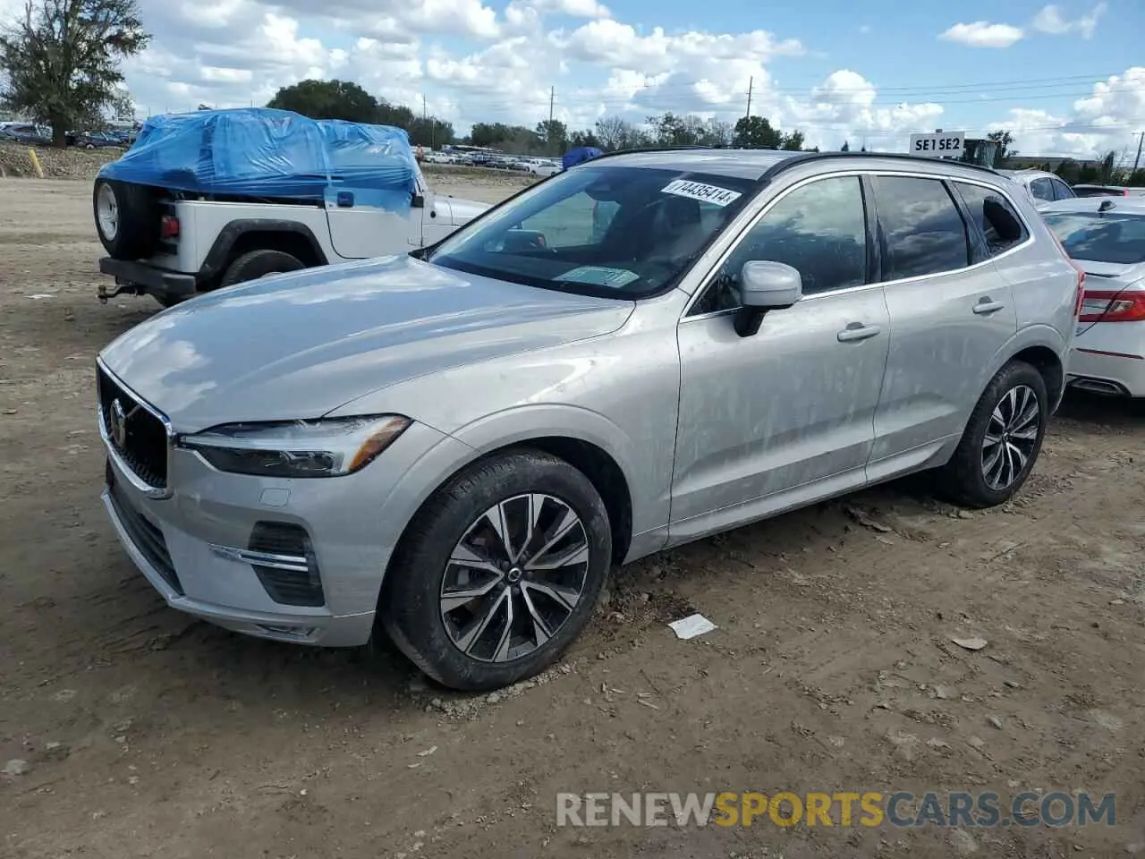 1 Photograph of a damaged car YV4L12RV0P1239814 VOLVO XC60 CORE 2023