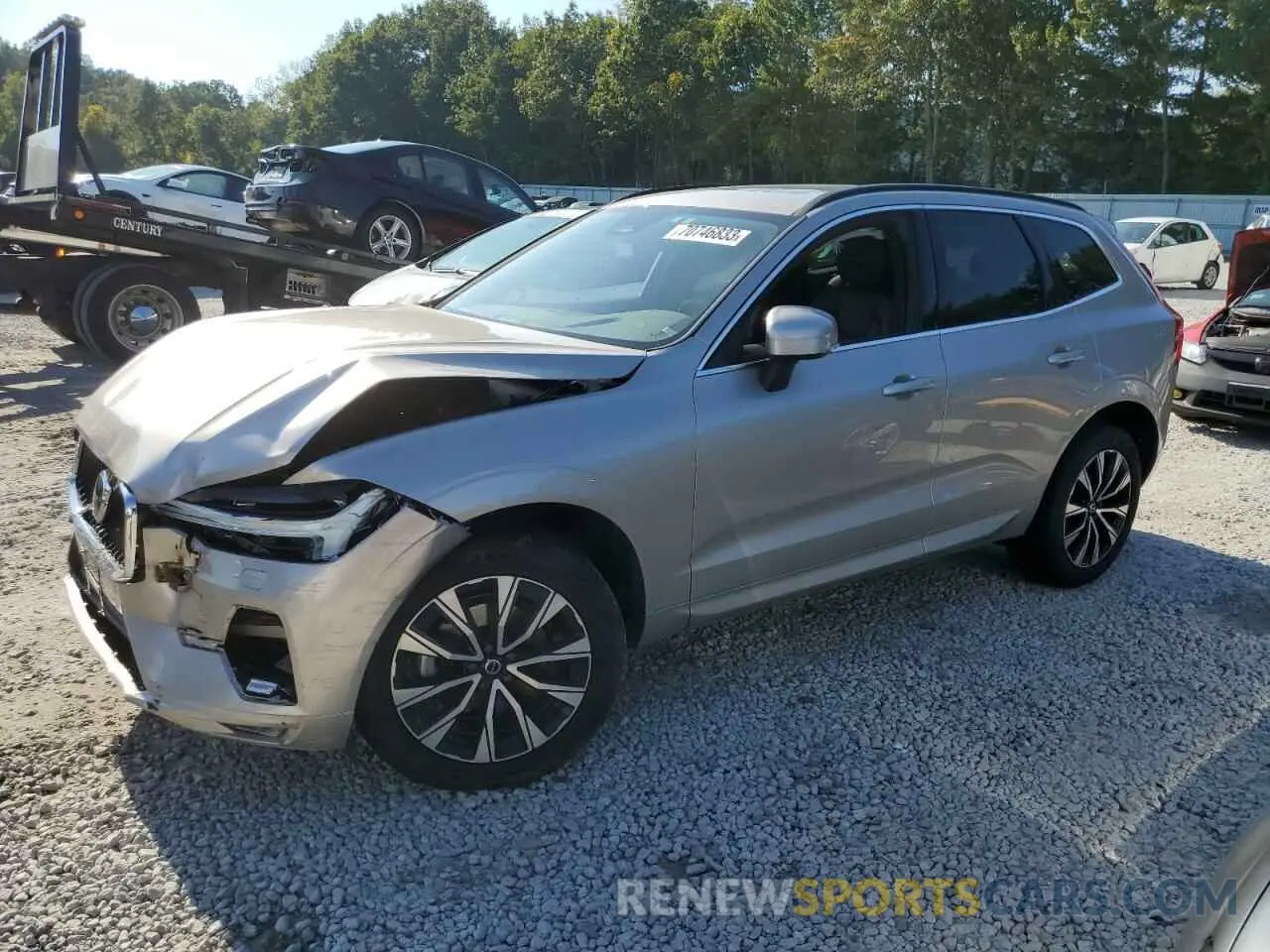1 Photograph of a damaged car YV4L12RV5P1203777 VOLVO XC60 CORE 2023