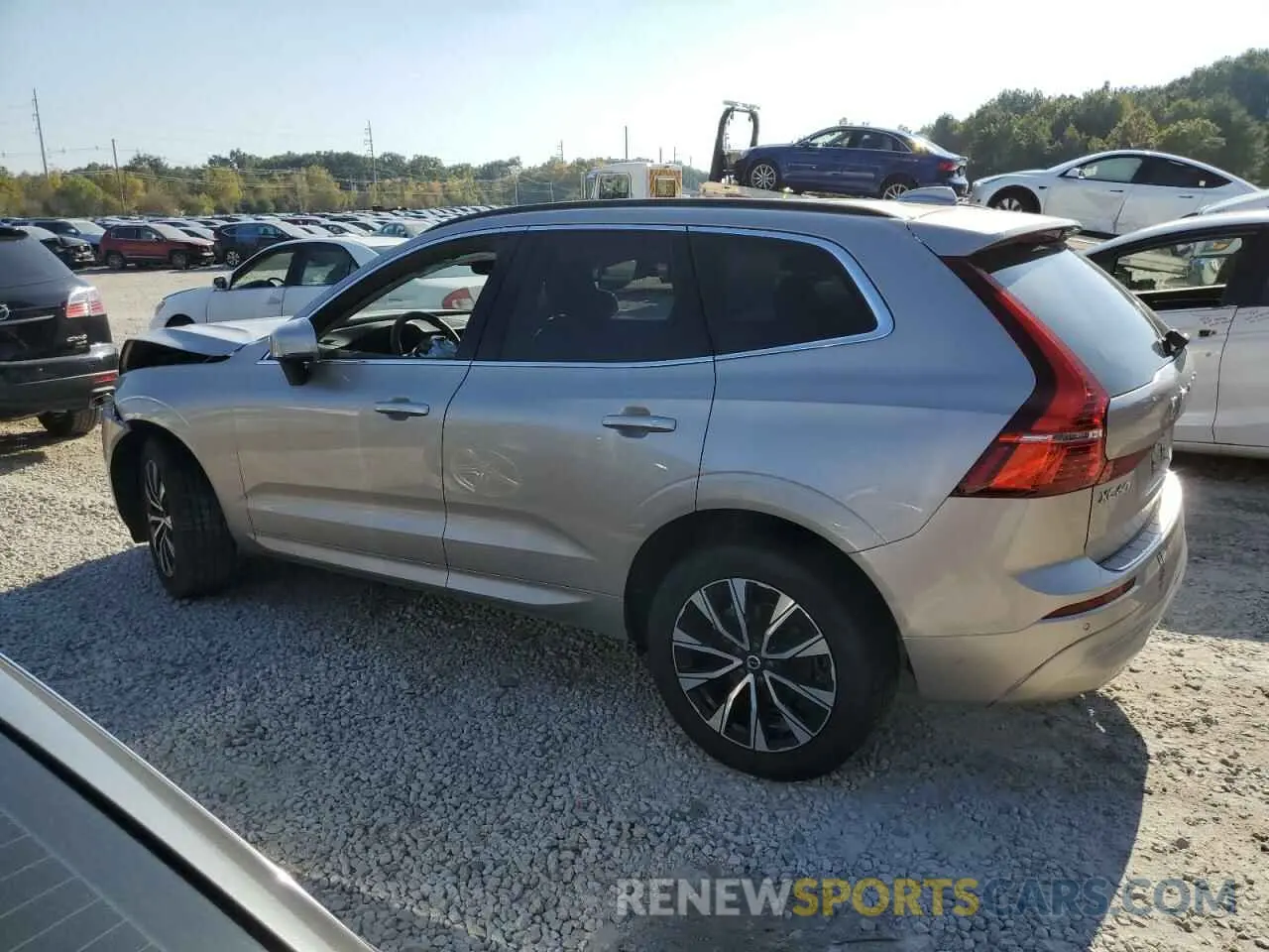 2 Photograph of a damaged car YV4L12RV5P1203777 VOLVO XC60 CORE 2023