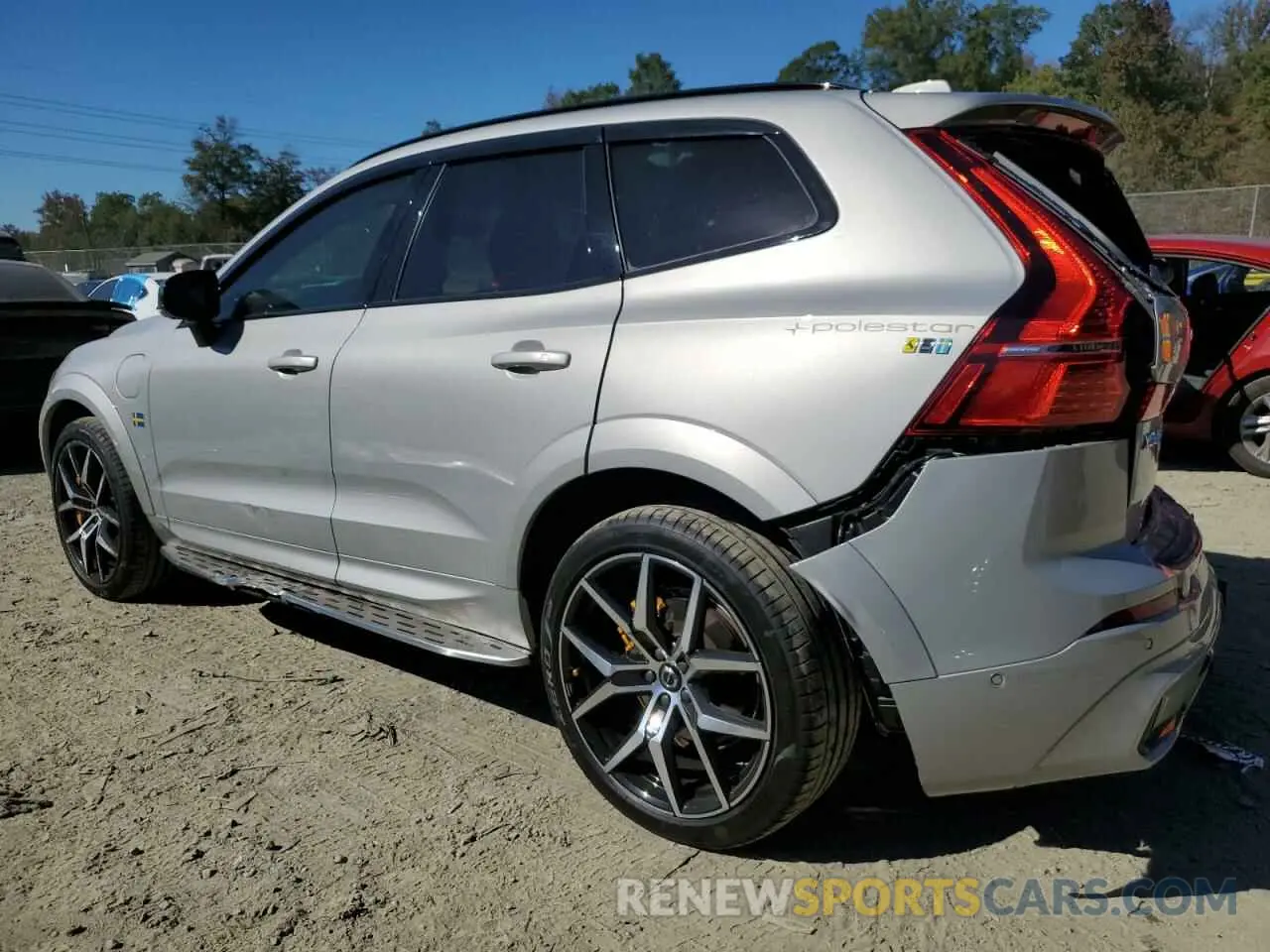 2 Photograph of a damaged car YV4H60DP9P1331671 VOLVO XC60 POLES 2023