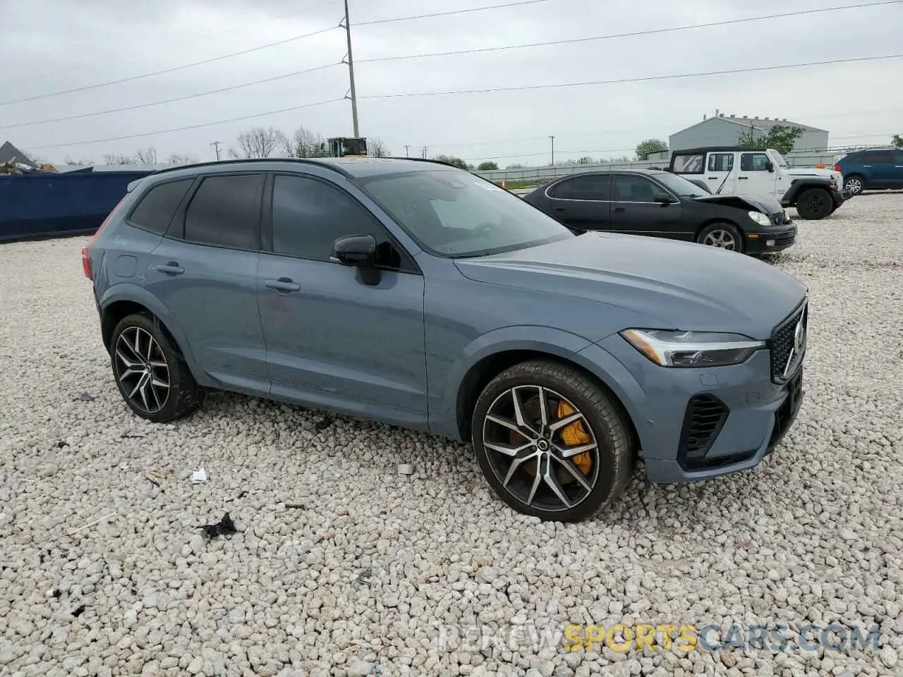 4 Photograph of a damaged car YV4H60DP4R1777293 VOLVO XC60 POLES 2024