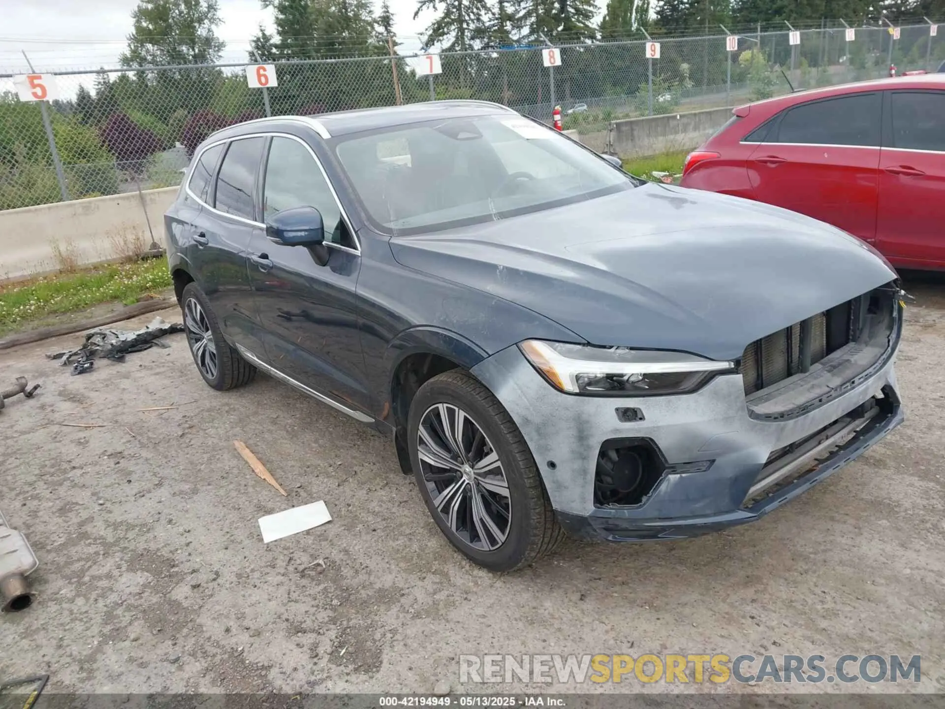 1 Photograph of a damaged car YV4H60DL4N1052963 VOLVO XC60 RECHARGE PLUG-IN HYBRID 2022