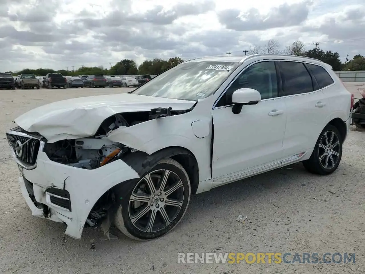 1 Photograph of a damaged car YV4BR0DL0M1877071 VOLVO XC60 T8 RE 2021