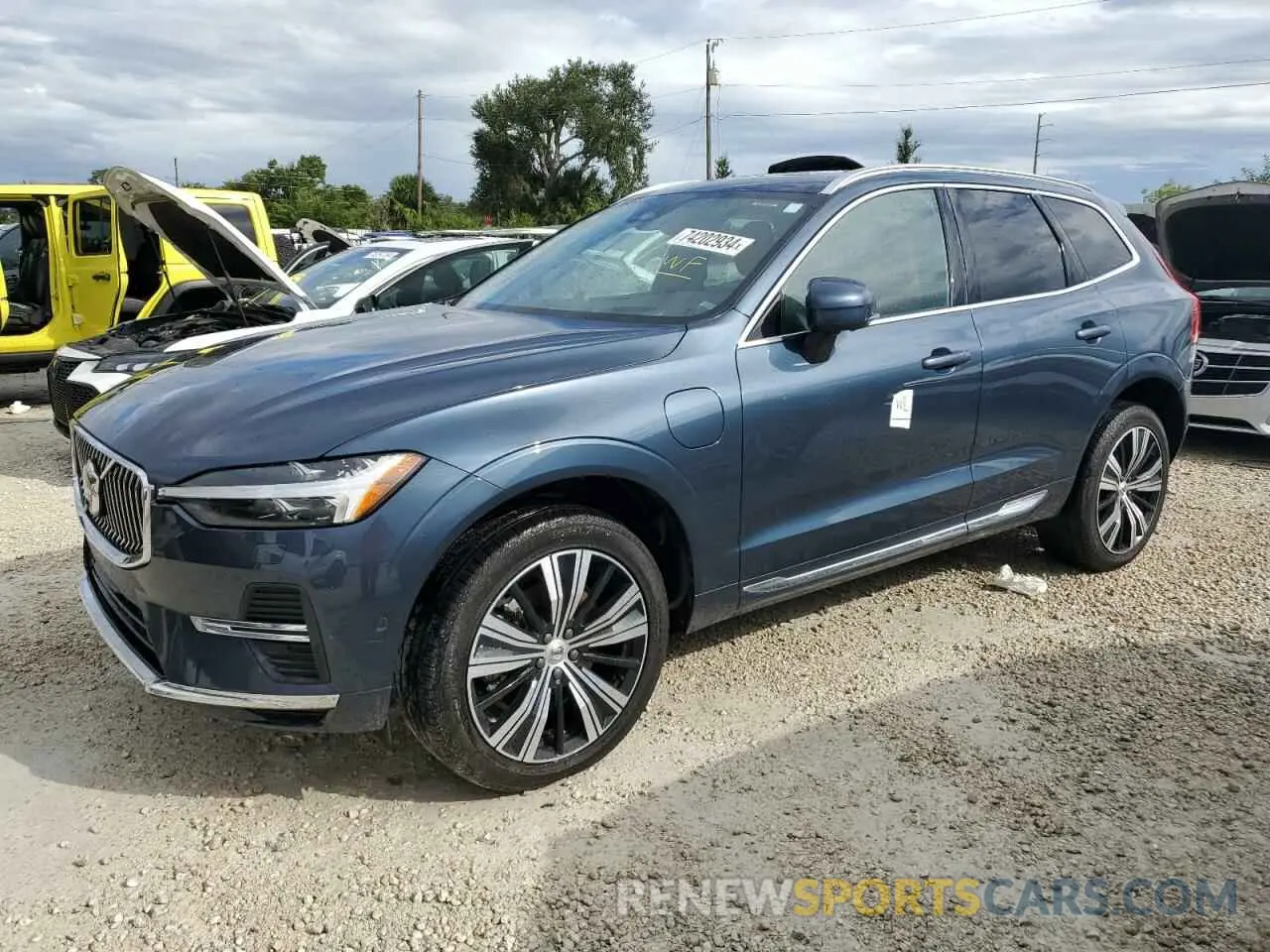 1 Photograph of a damaged car YV4BR0DL7N1921522 VOLVO XC60 T8 RE 2022