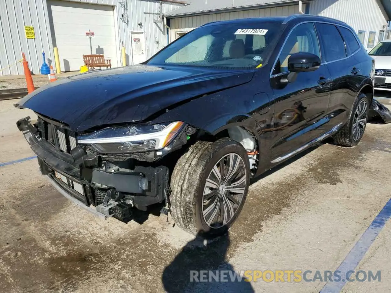 1 Photograph of a damaged car YV4BR0DL9N1995539 VOLVO XC60 T8 RE 2022