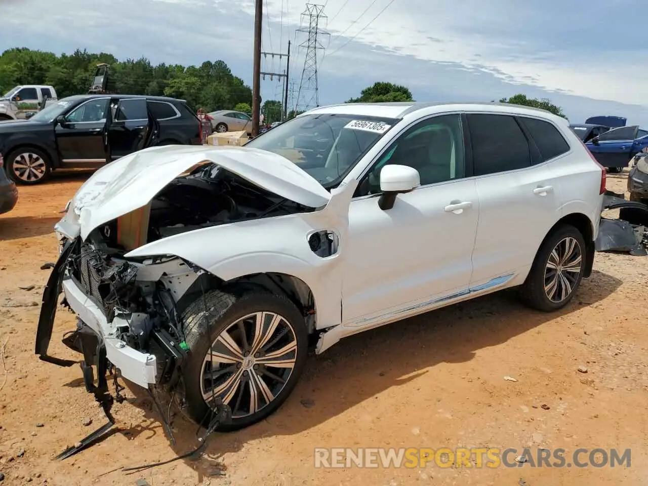 1 Photograph of a damaged car YV4H60DL1N1051110 VOLVO XC60 T8 RE 2022