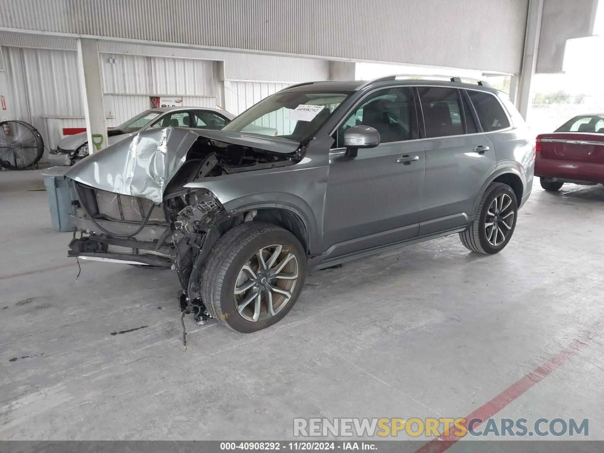 2 Photograph of a damaged car YV4102CK3K1418379 VOLVO XC90 2019