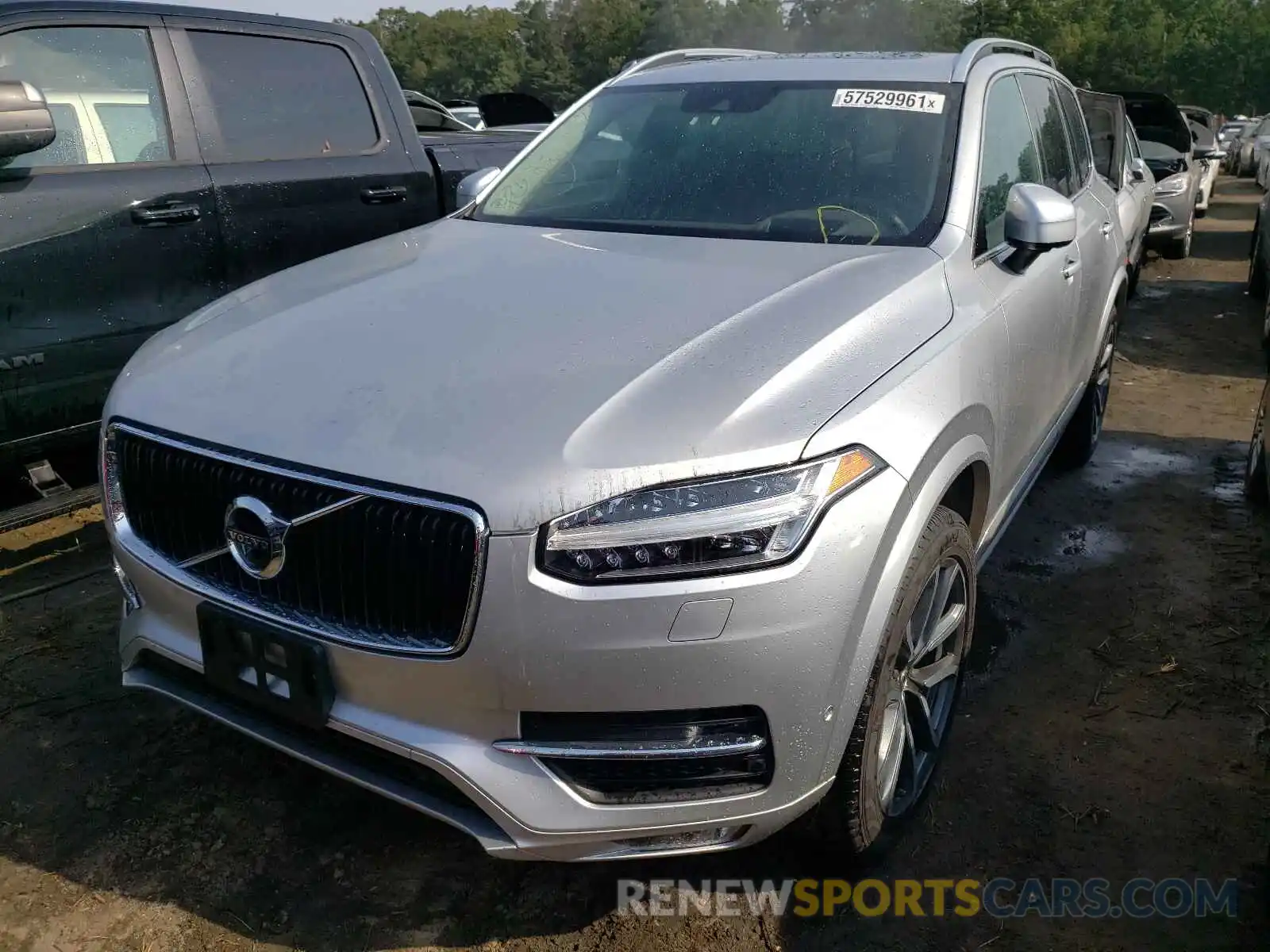 2 Photograph of a damaged car YV4102CK4K1455716 VOLVO XC90 2019