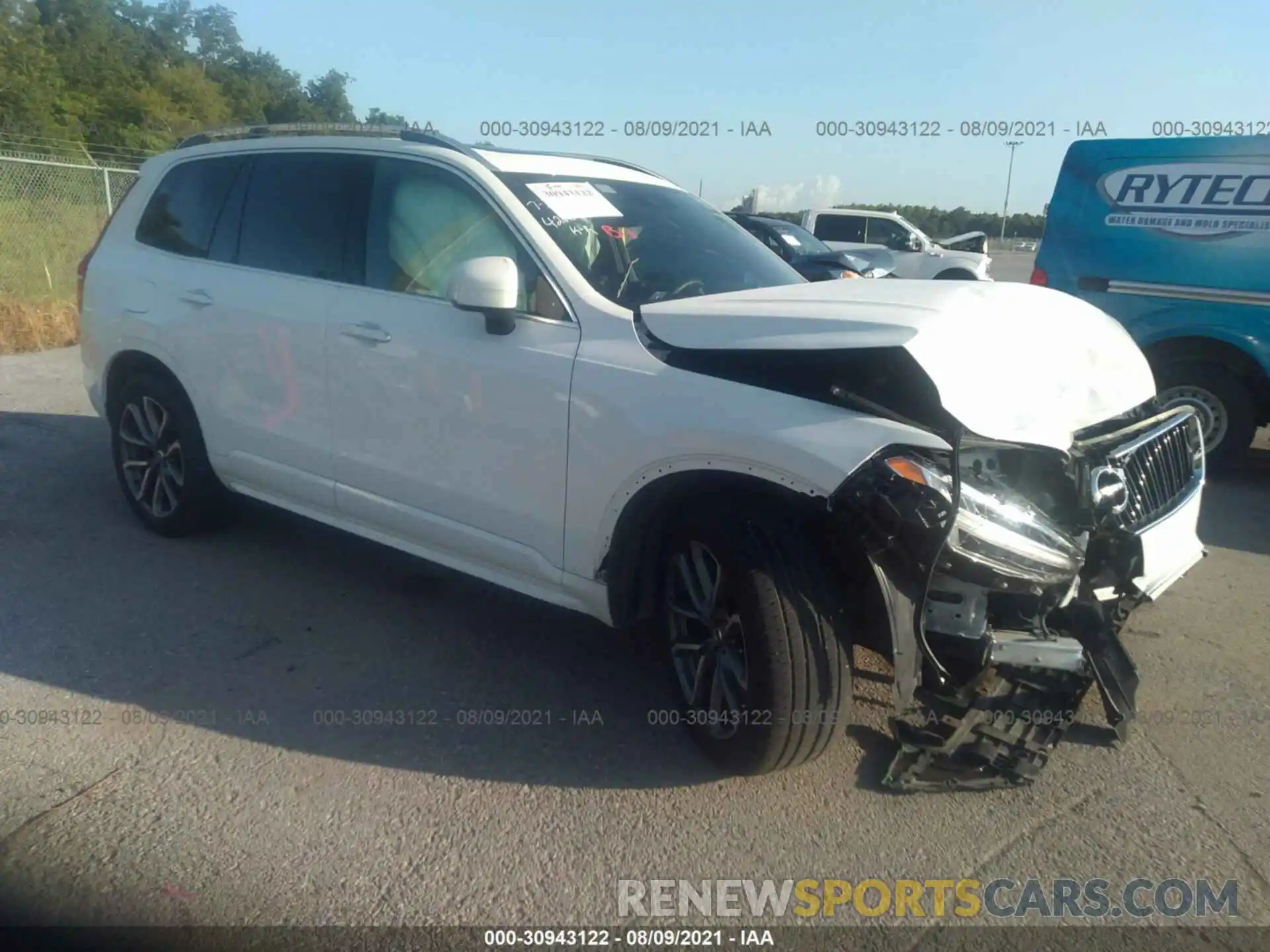 1 Photograph of a damaged car YV4102CK7K1426548 VOLVO XC90 2019