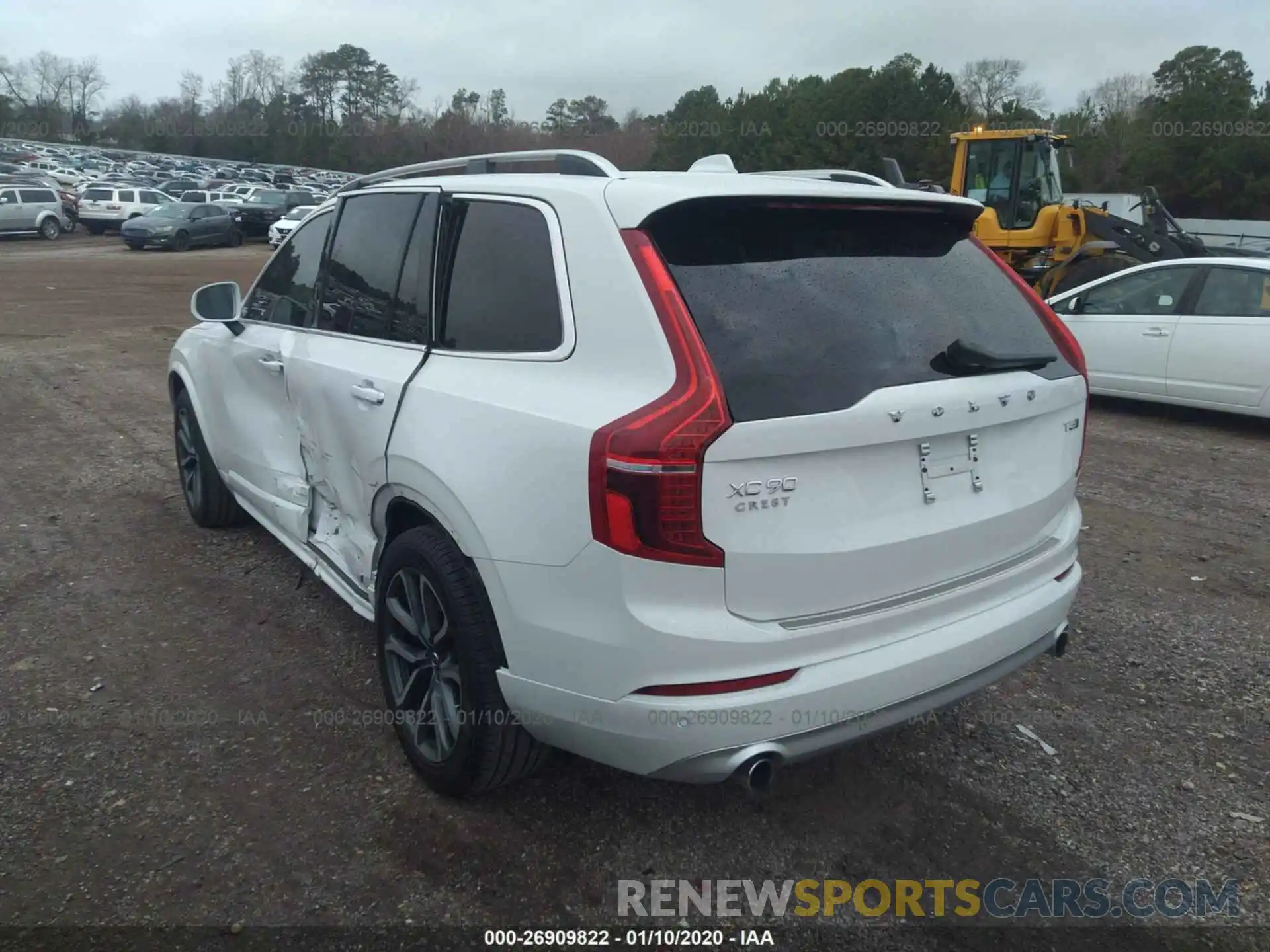 3 Photograph of a damaged car YV4102PK1K1509726 VOLVO XC90 2019