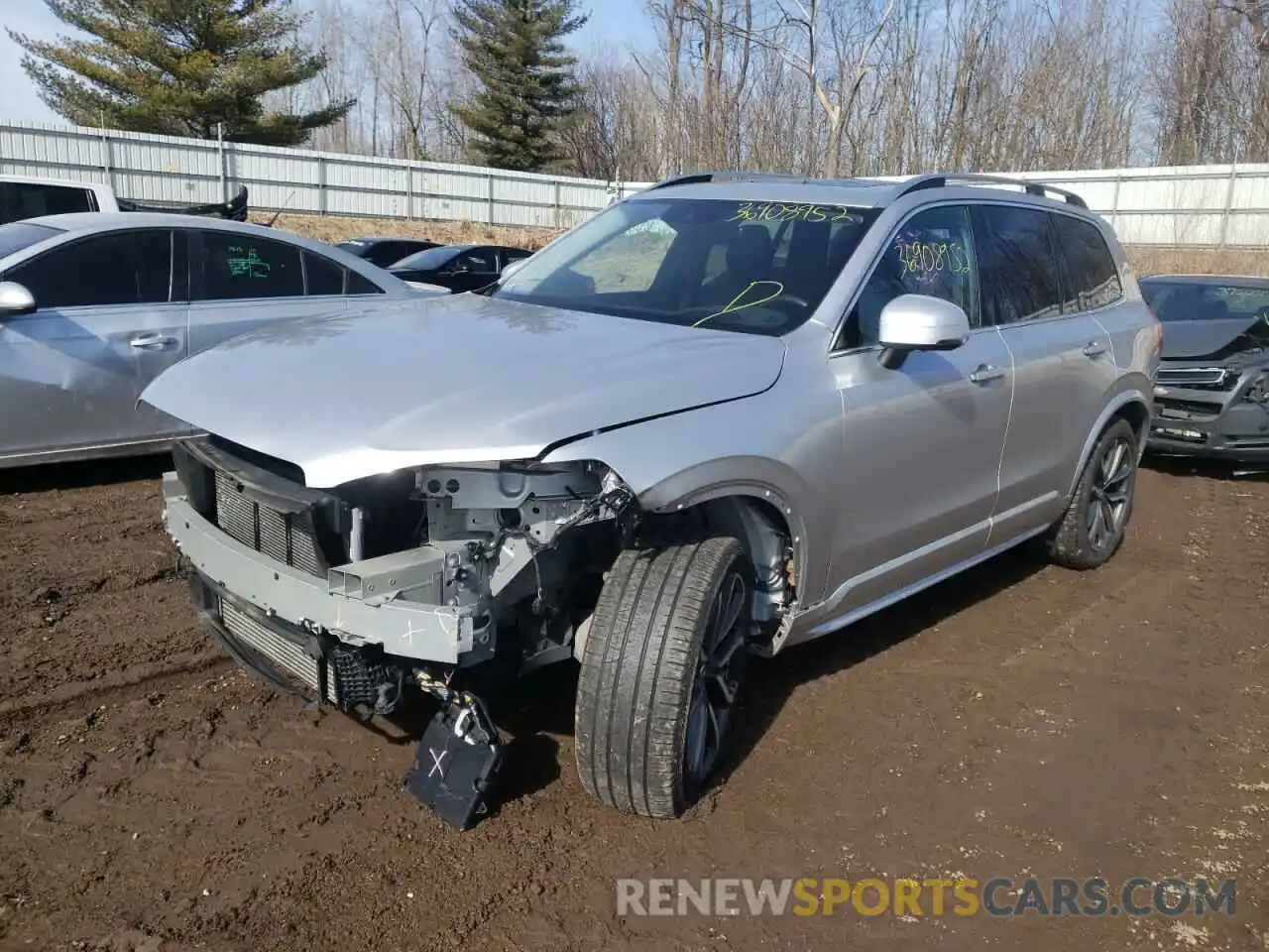 2 Photograph of a damaged car YV4102PK4K1469058 VOLVO XC90 2019