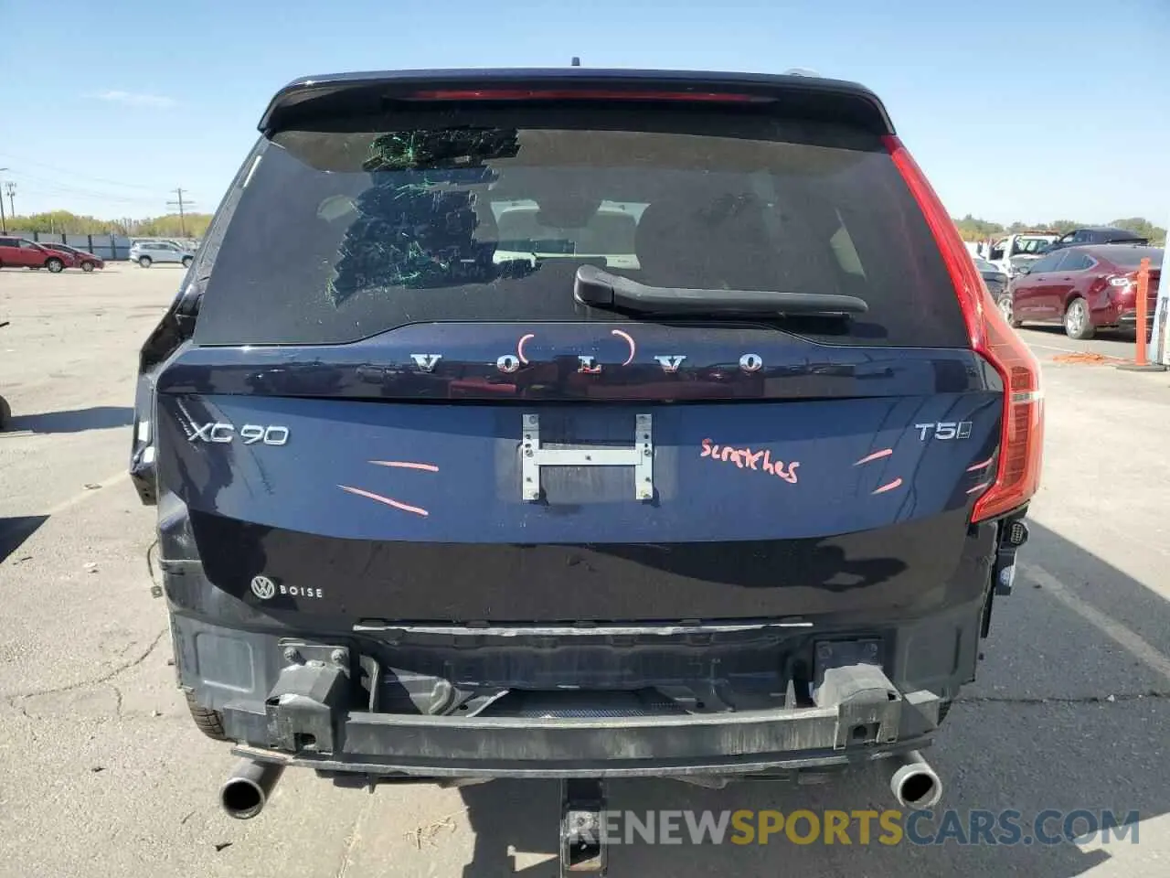 6 Photograph of a damaged car YV4102PK8K1485926 VOLVO XC90 2019