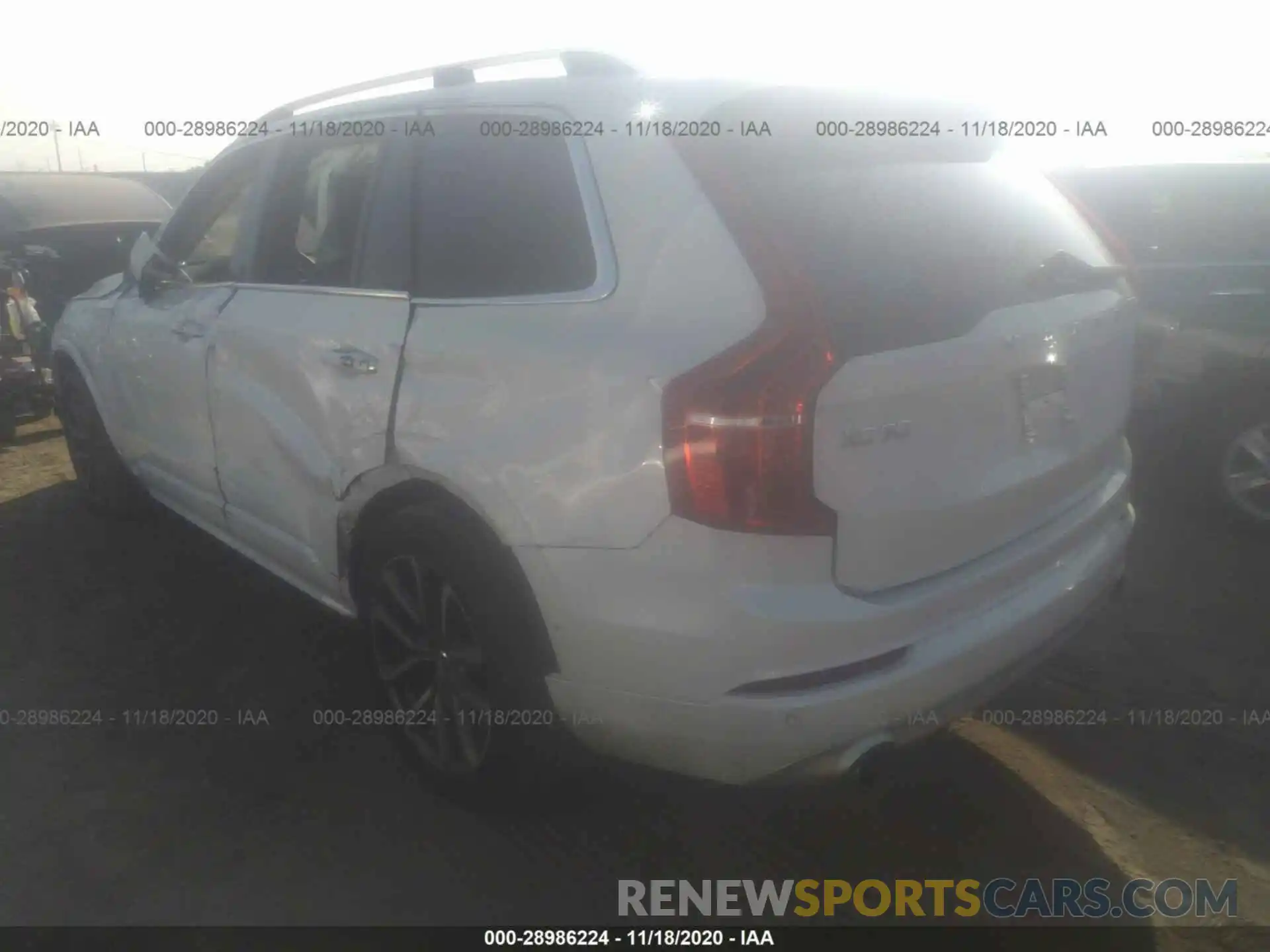 3 Photograph of a damaged car YV4102PKXK1483188 VOLVO XC90 2019