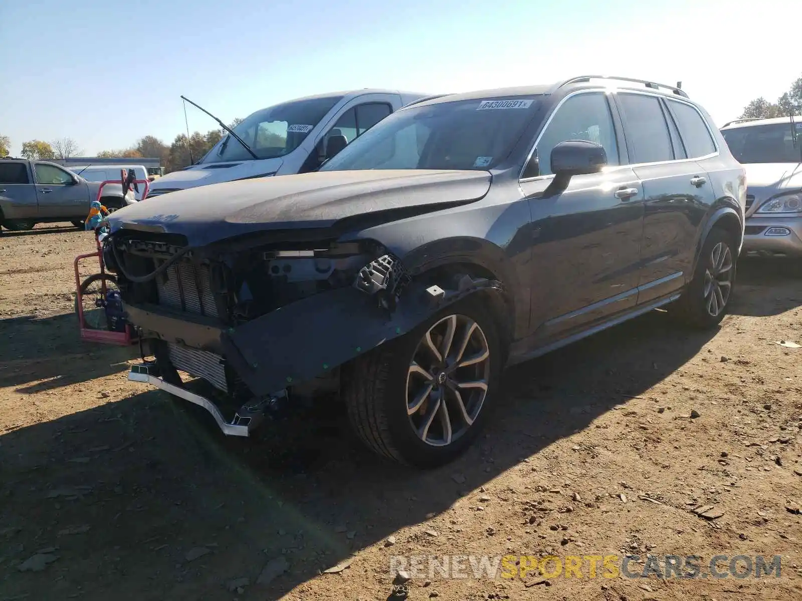 2 Photograph of a damaged car YV4102PKXK1489945 VOLVO XC90 2019