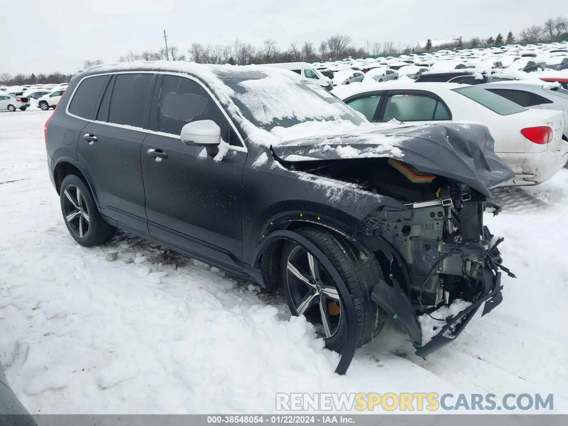 1 Photograph of a damaged car YV4102PM0K1504485 VOLVO XC90 2019