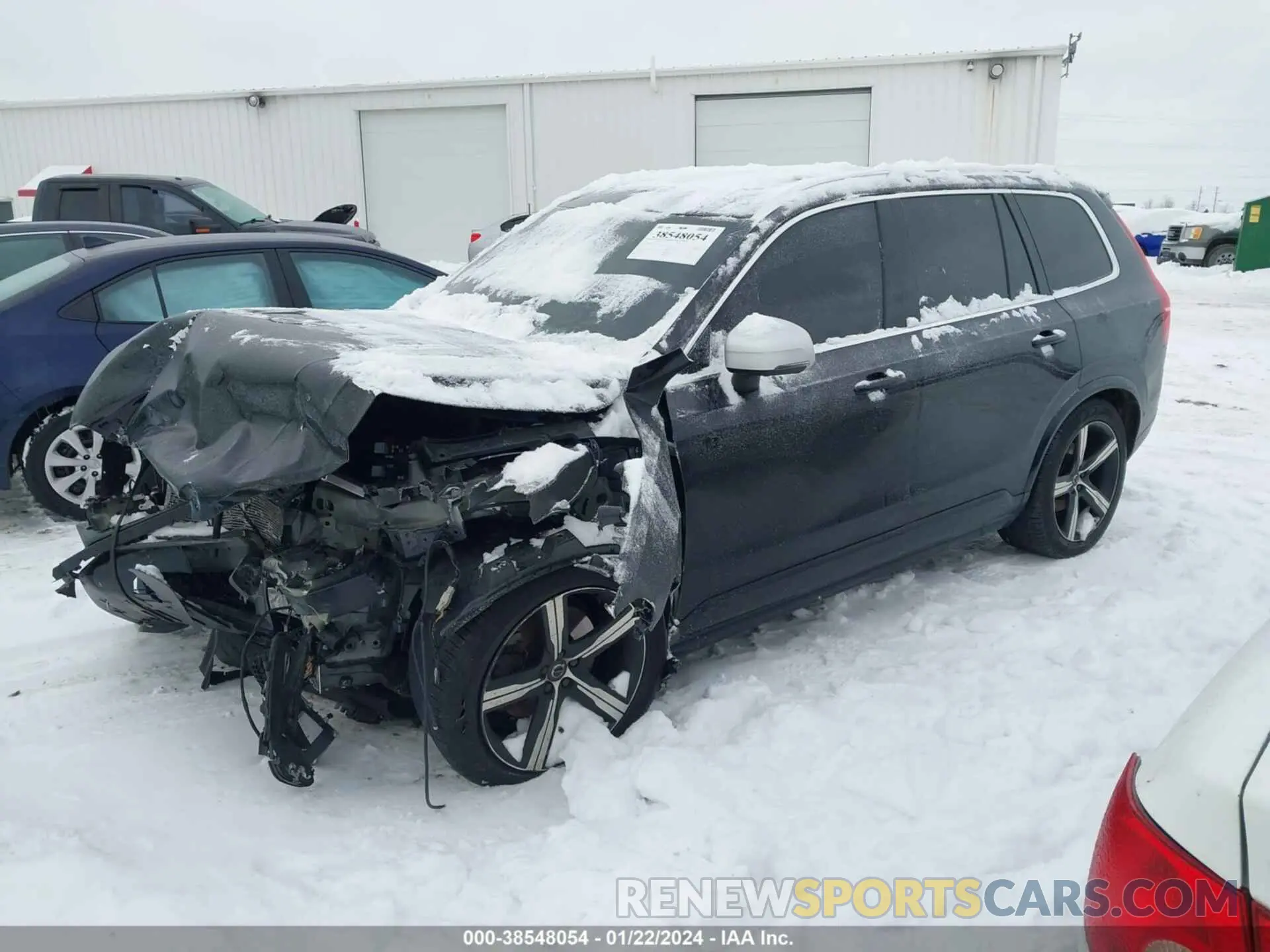 2 Photograph of a damaged car YV4102PM0K1504485 VOLVO XC90 2019