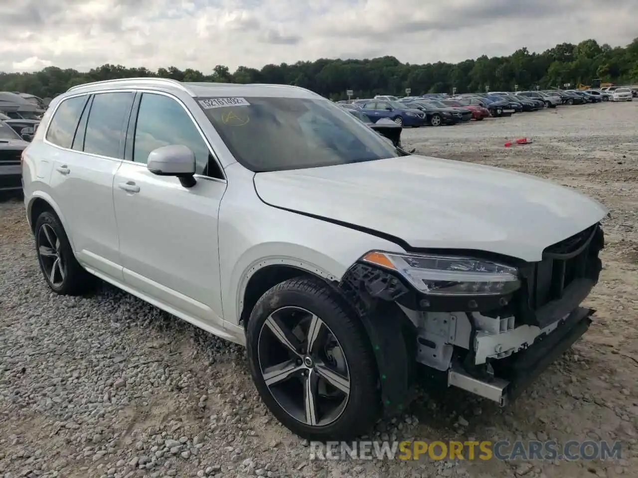 1 Photograph of a damaged car YV4102PM9K1509183 VOLVO XC90 2019