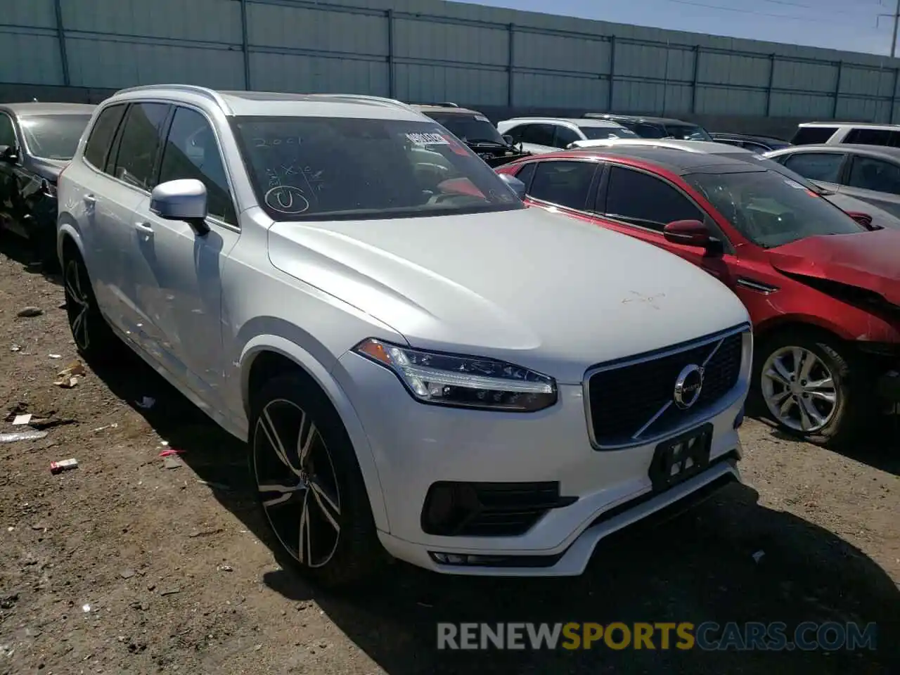 1 Photograph of a damaged car YV4102PMXK1490918 VOLVO XC90 2019