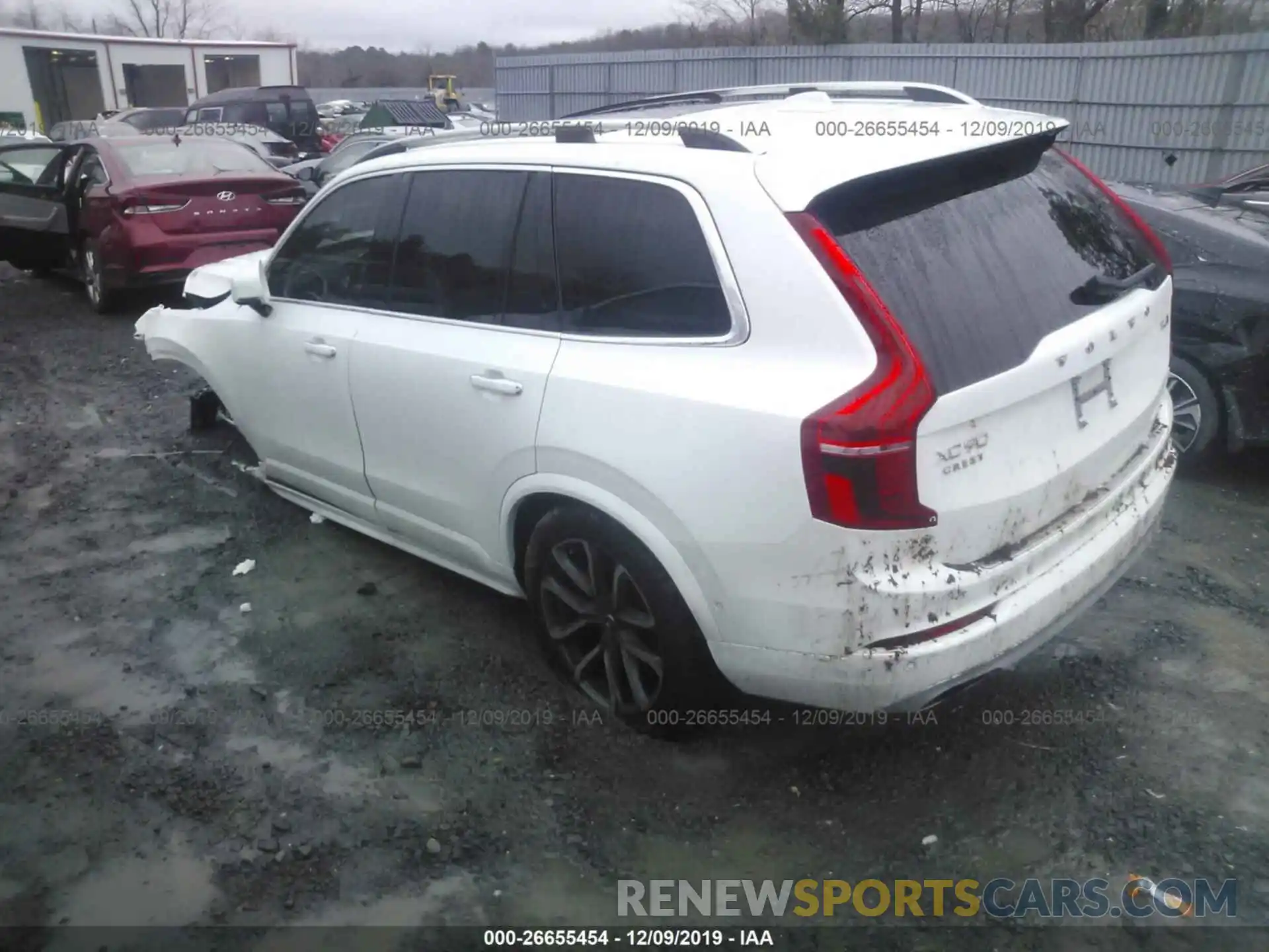 3 Photograph of a damaged car YV4A22PK0K1476003 VOLVO XC90 2019