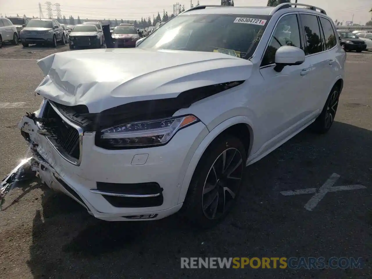 2 Photograph of a damaged car YV4A22PK1K1421477 VOLVO XC90 2019