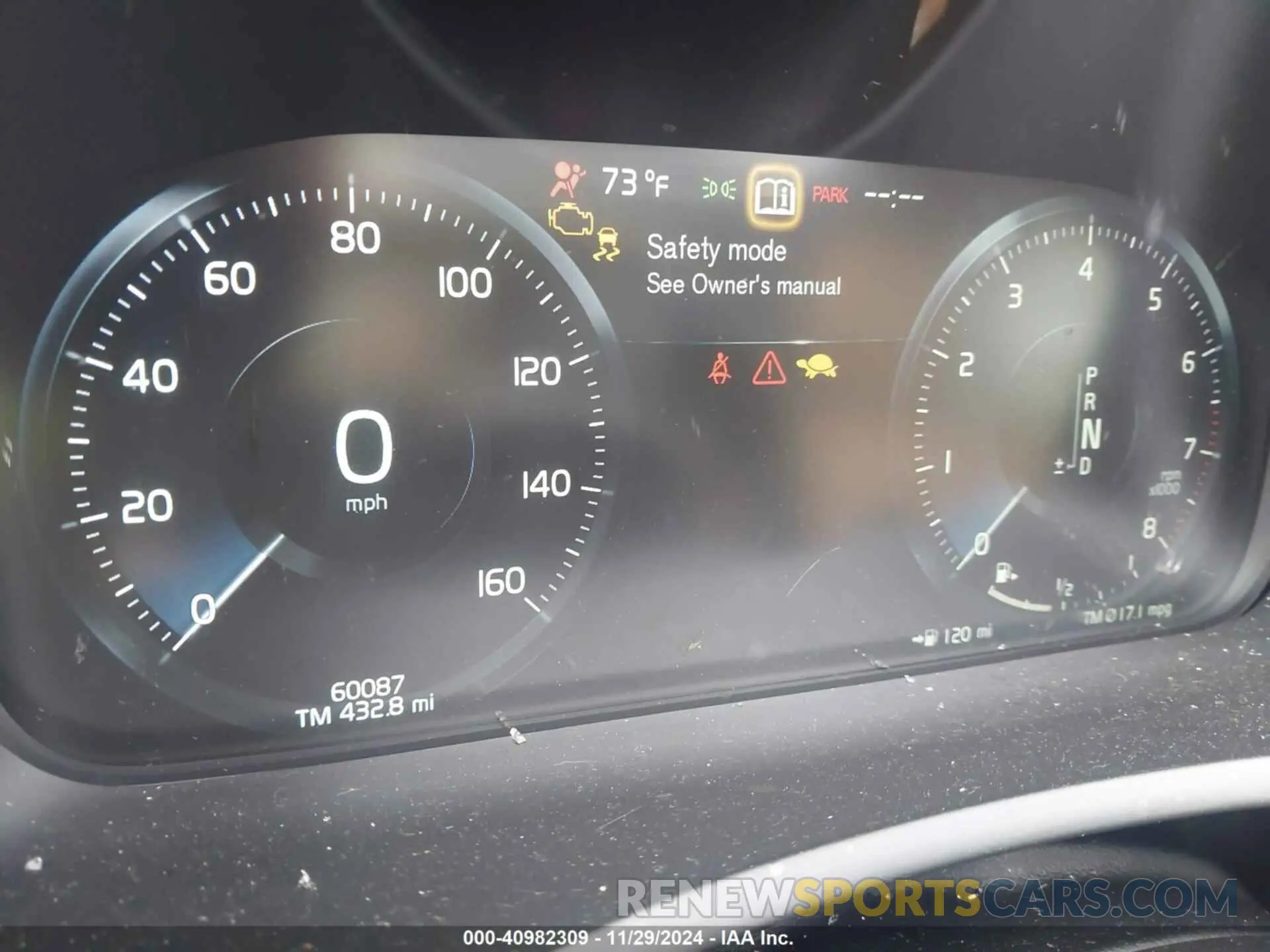 7 Photograph of a damaged car YV4A22PK1K1479394 VOLVO XC90 2019