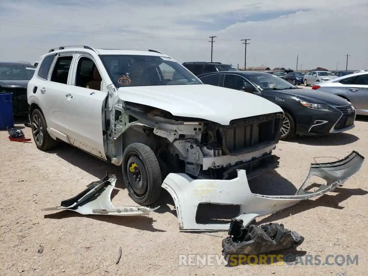 1 Photograph of a damaged car YV4A22PK3K1416944 VOLVO XC90 2019