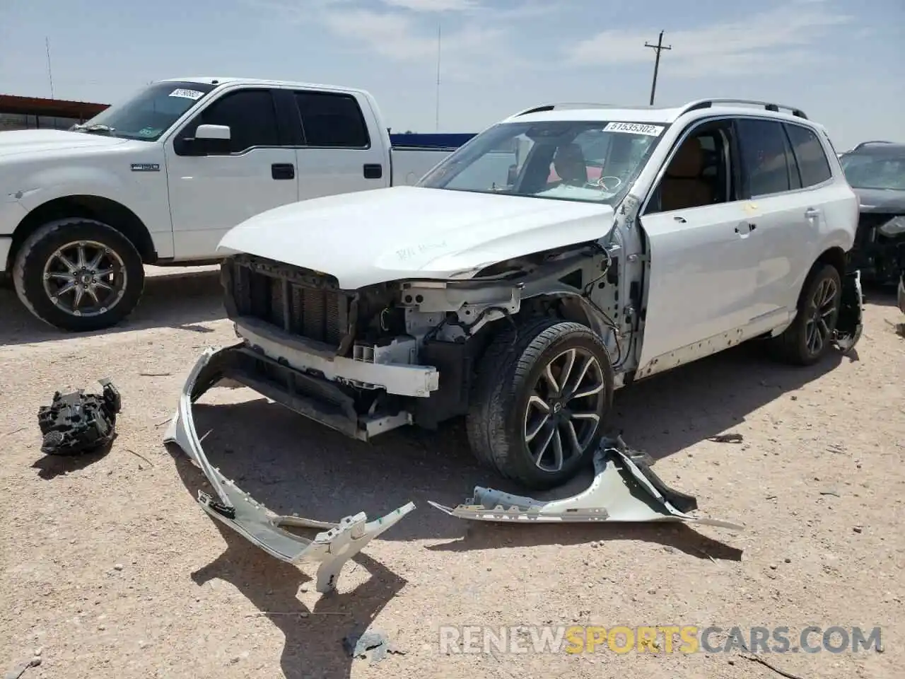 2 Photograph of a damaged car YV4A22PK3K1416944 VOLVO XC90 2019