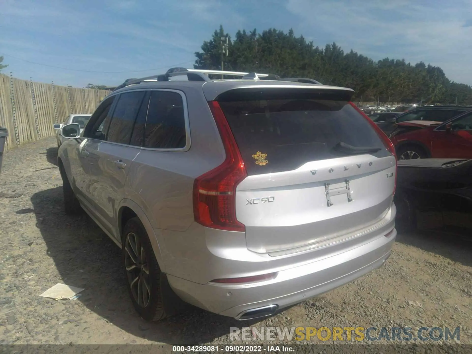 3 Photograph of a damaged car YV4A22PK3K1492860 VOLVO XC90 2019